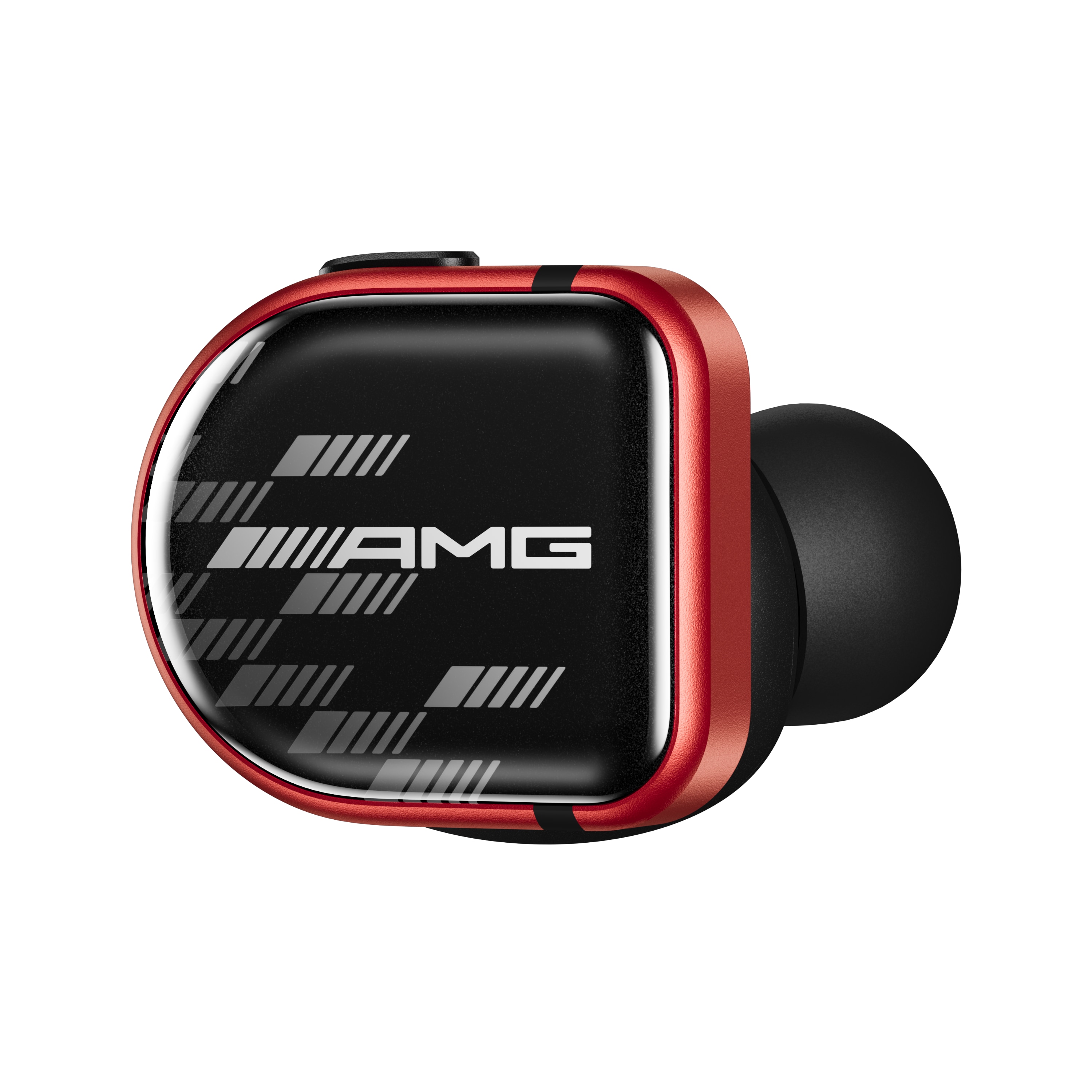 Słuchawki douszne AMG, MW08 Sport, bezprzewodowe - czerń, szkło szafirowe / włókno Kevlar®, Master & Dynamic