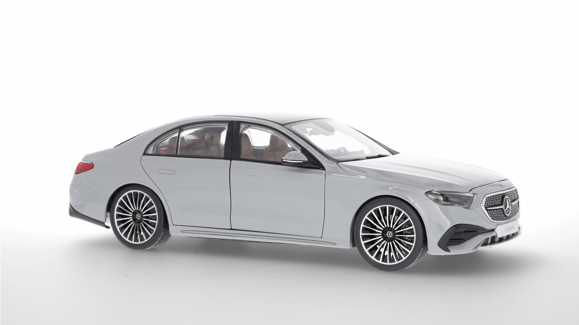 E-Klasse, Limousine, AMG Line, W214 - MANUFAKTUR alpingrau uni, iScale, 1:18