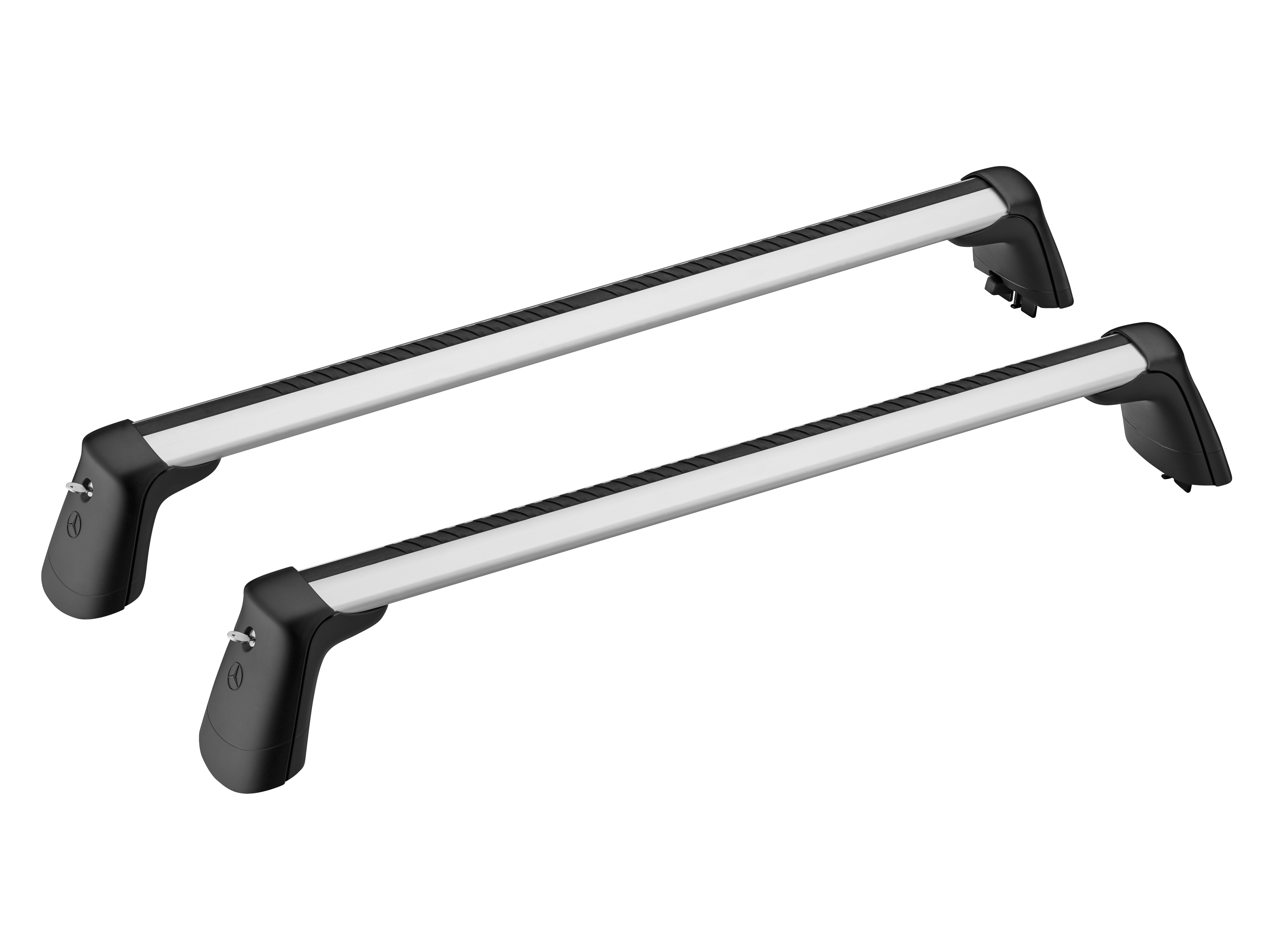 Bagażnik bazowy - aluminium / stal / tworzywo sztuczne, srebrny / czerń