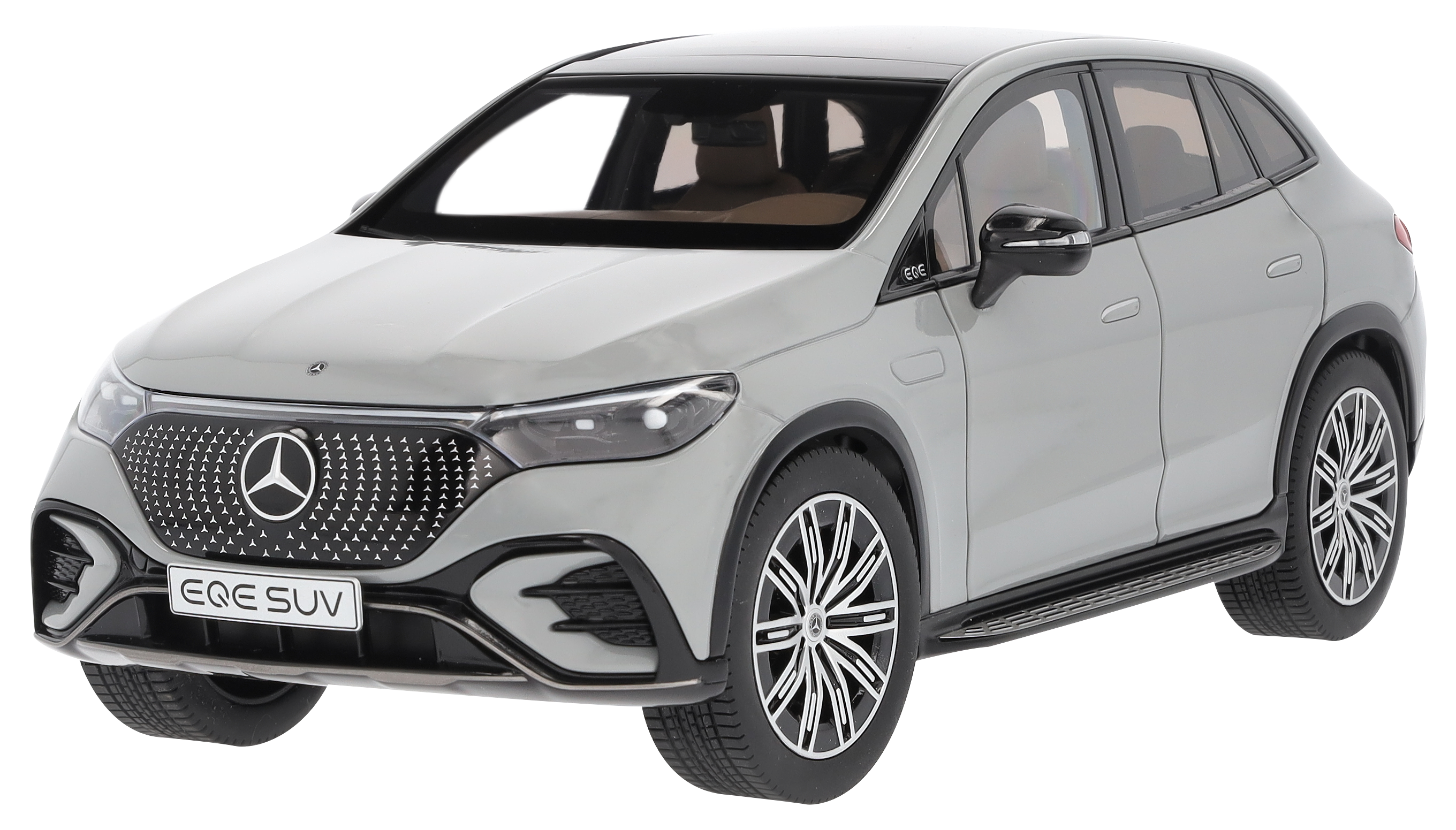 EQE SUV, AMG Line, X294 - MANUFACTORY alpine grey uni, NZG, 1:18