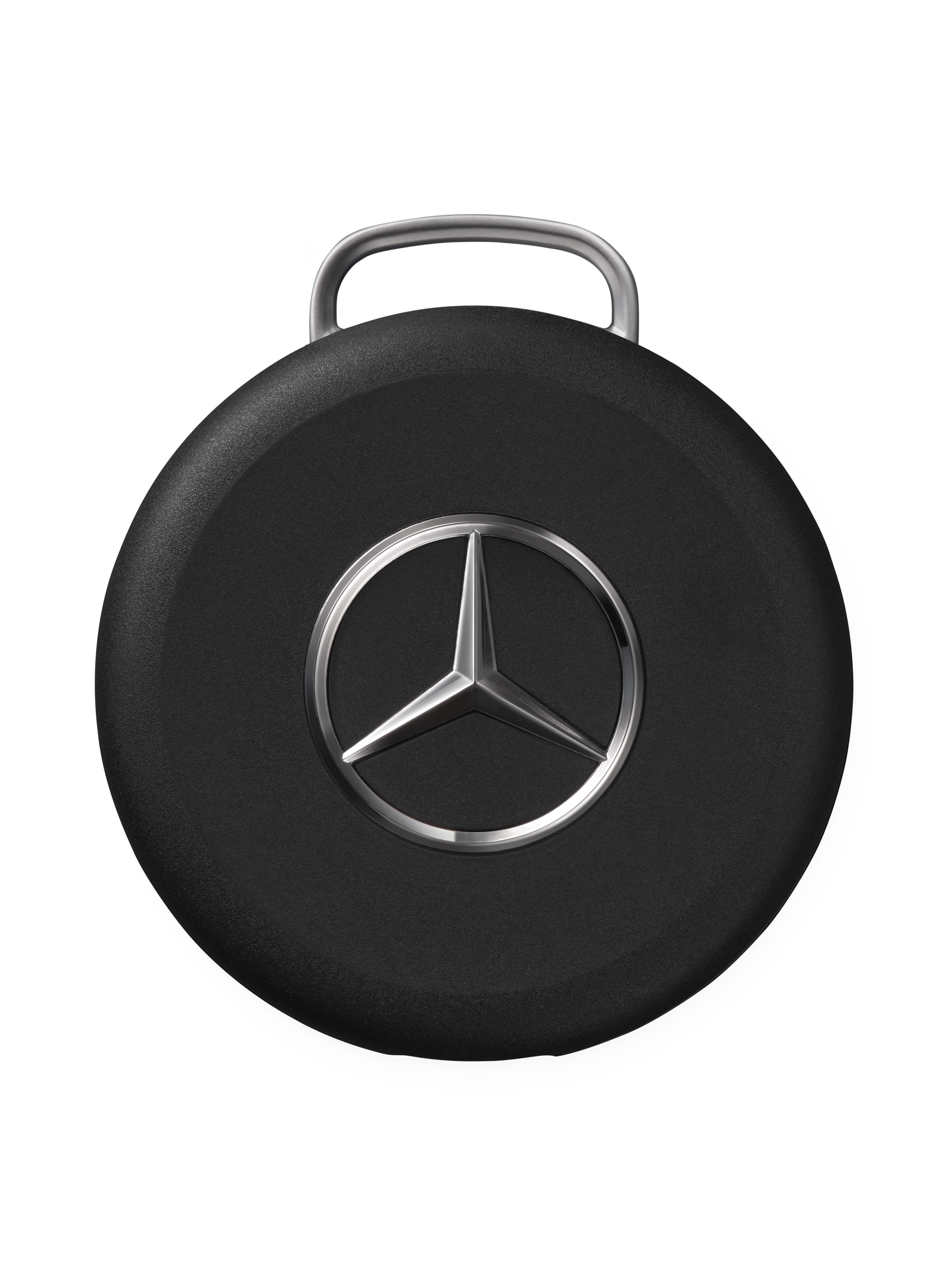 Mercedes-Benz, Znacznik lokalizacyjny Chipolo Loop - czerń / srebrny, tworzywo sztuczne, galwanizowane