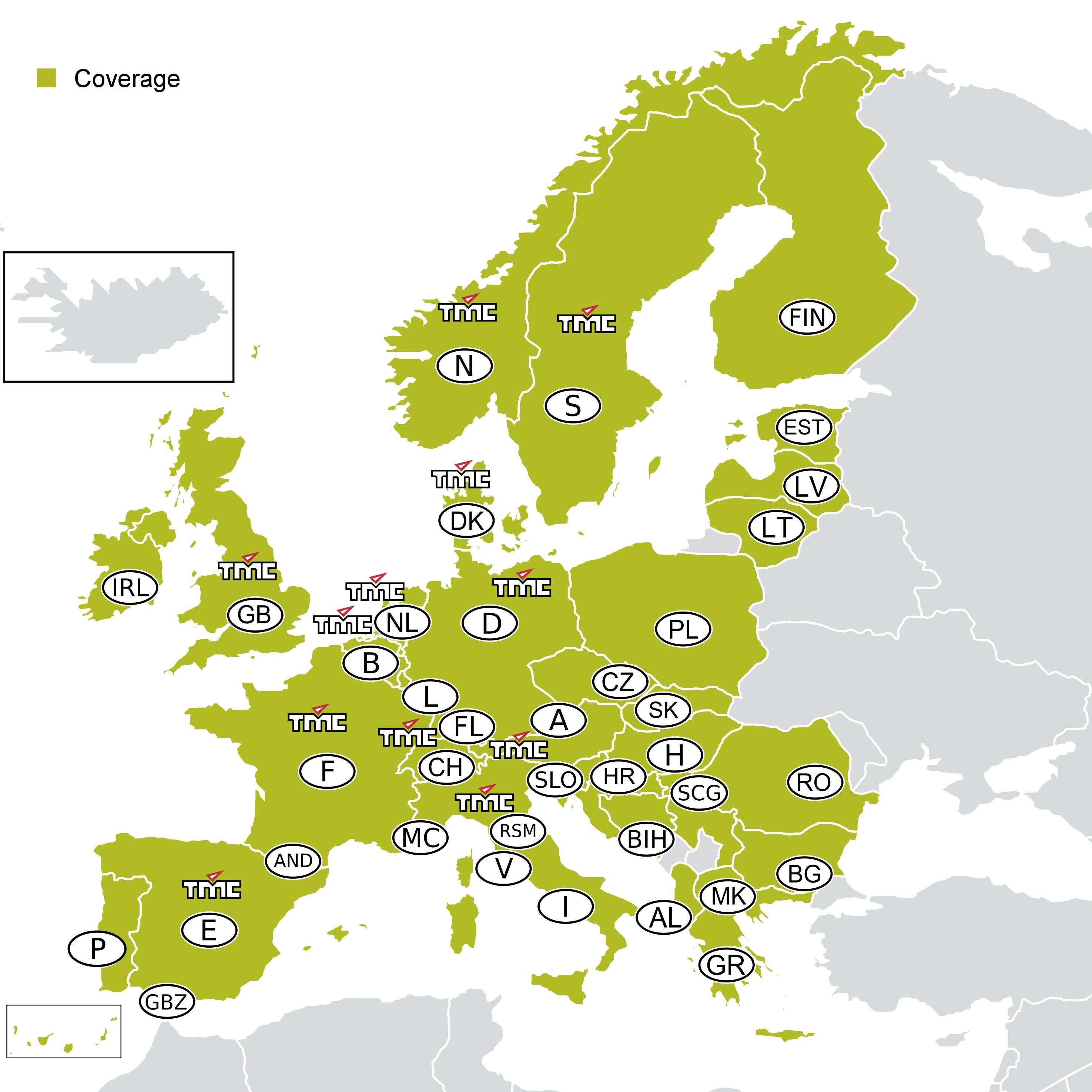 Aktualizacja nawigacji, COMAND APS, Europa, Wersja 2018/2019, - WERSJA FINALNA - zielony limonkowy, NTG3