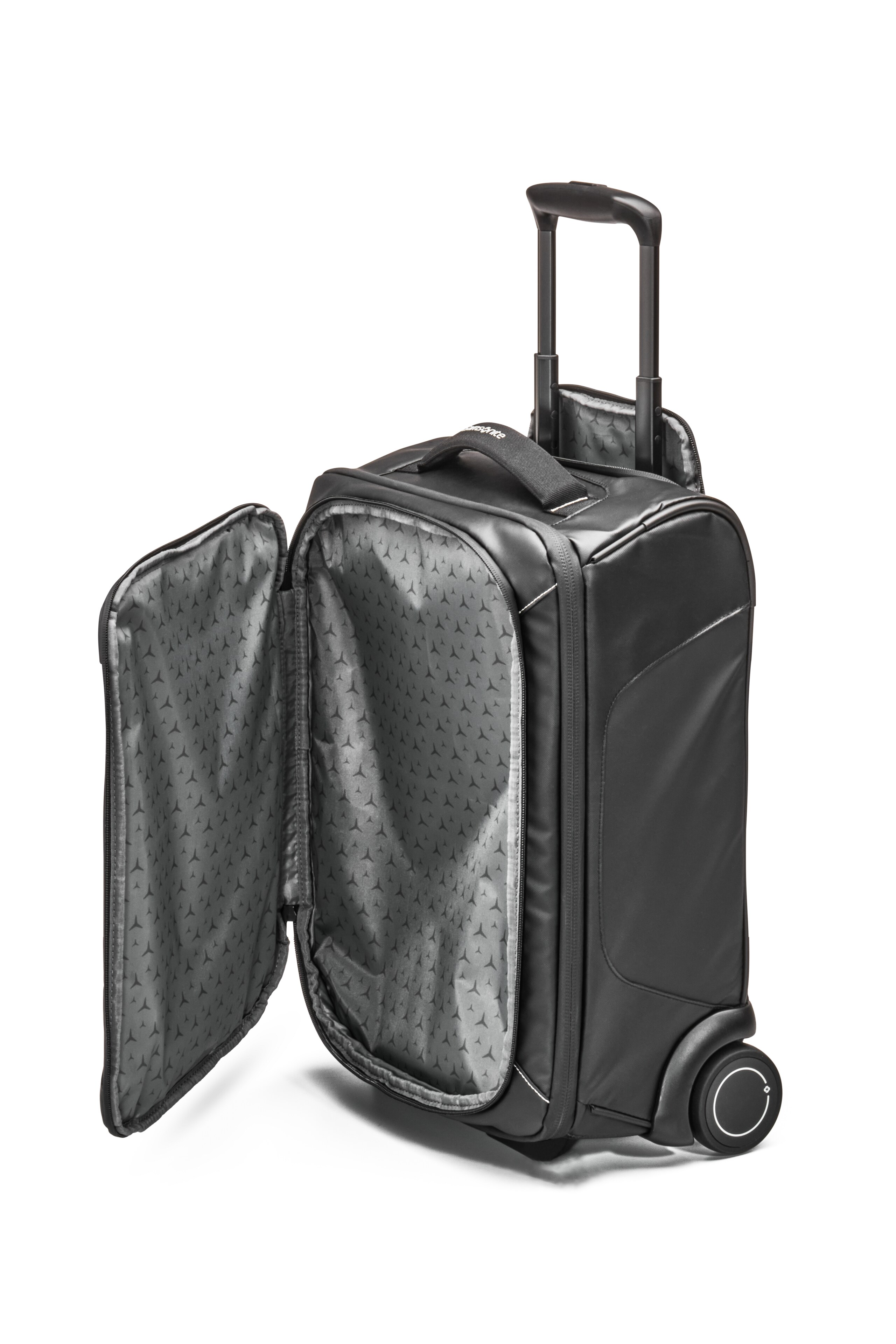 Torba na kółkach - czerń, poliamid (z recyklingu) / poliester, Samsonite