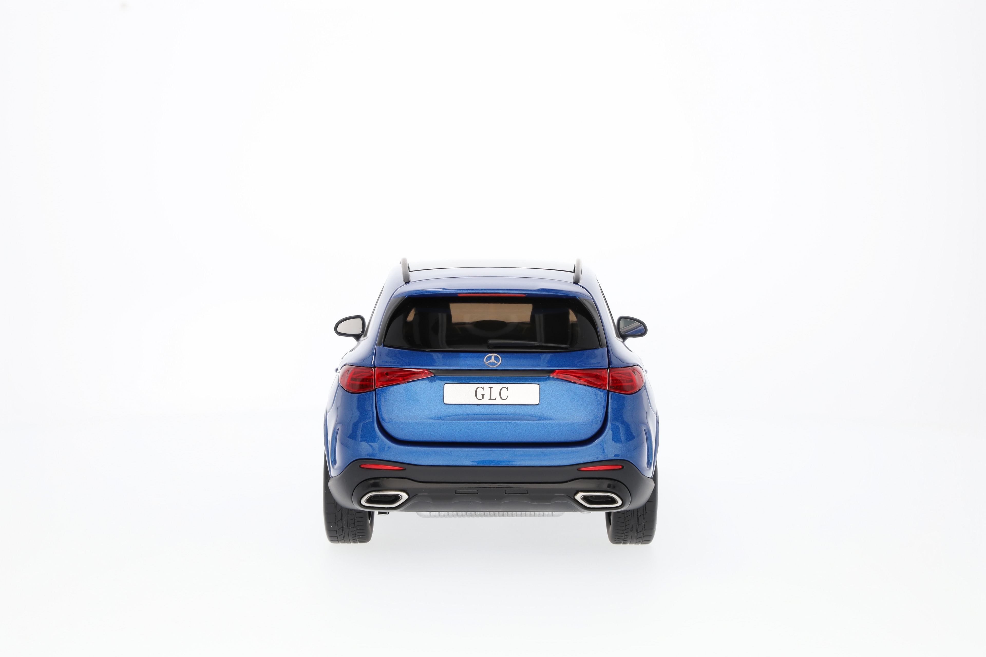 GLC, AMG Line, X254 - niebieski widmowy, iScale, 1:18