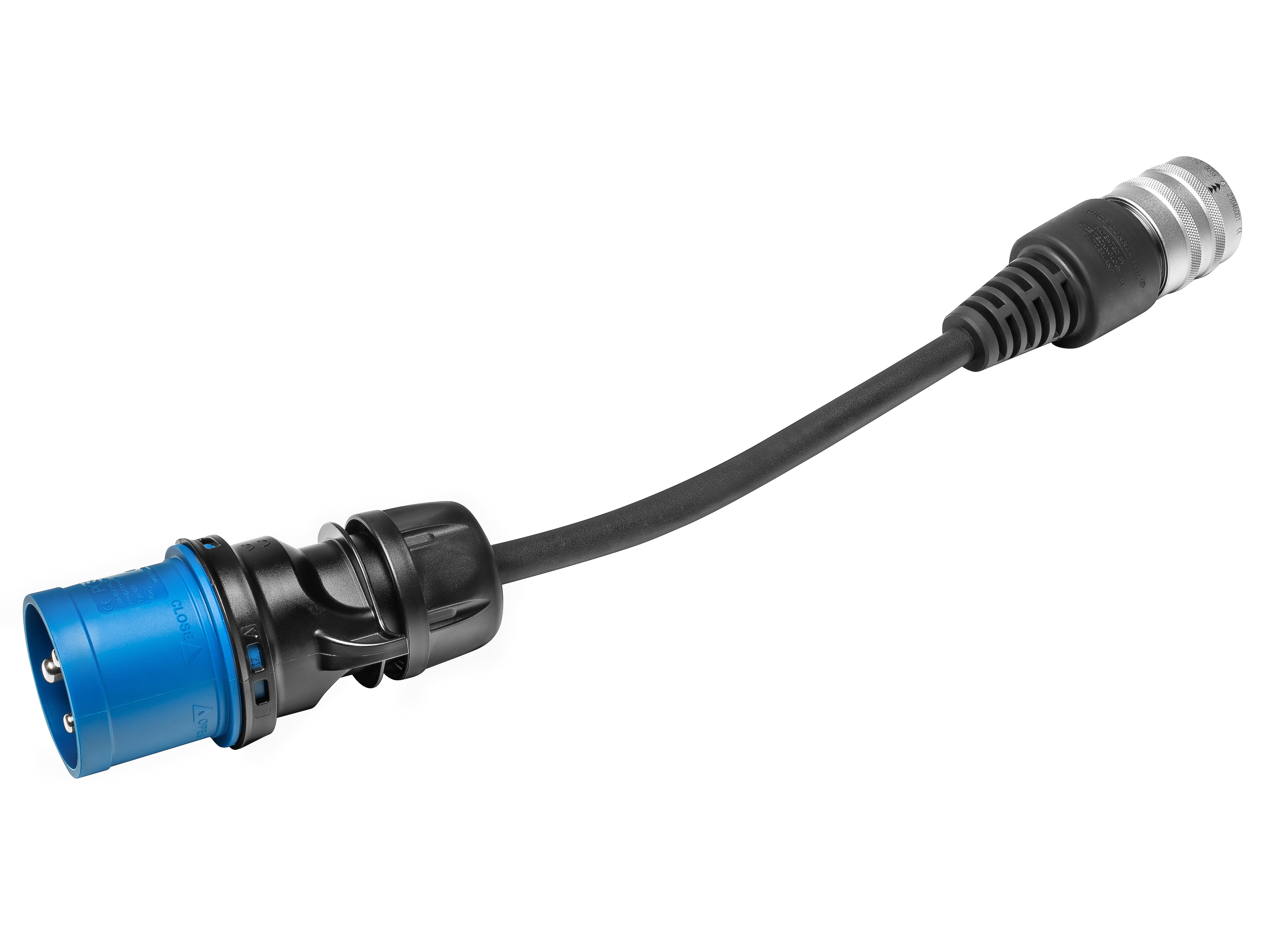Elastyczny system ładowania, Adapter, CEE 32/1-fazowy - czerń