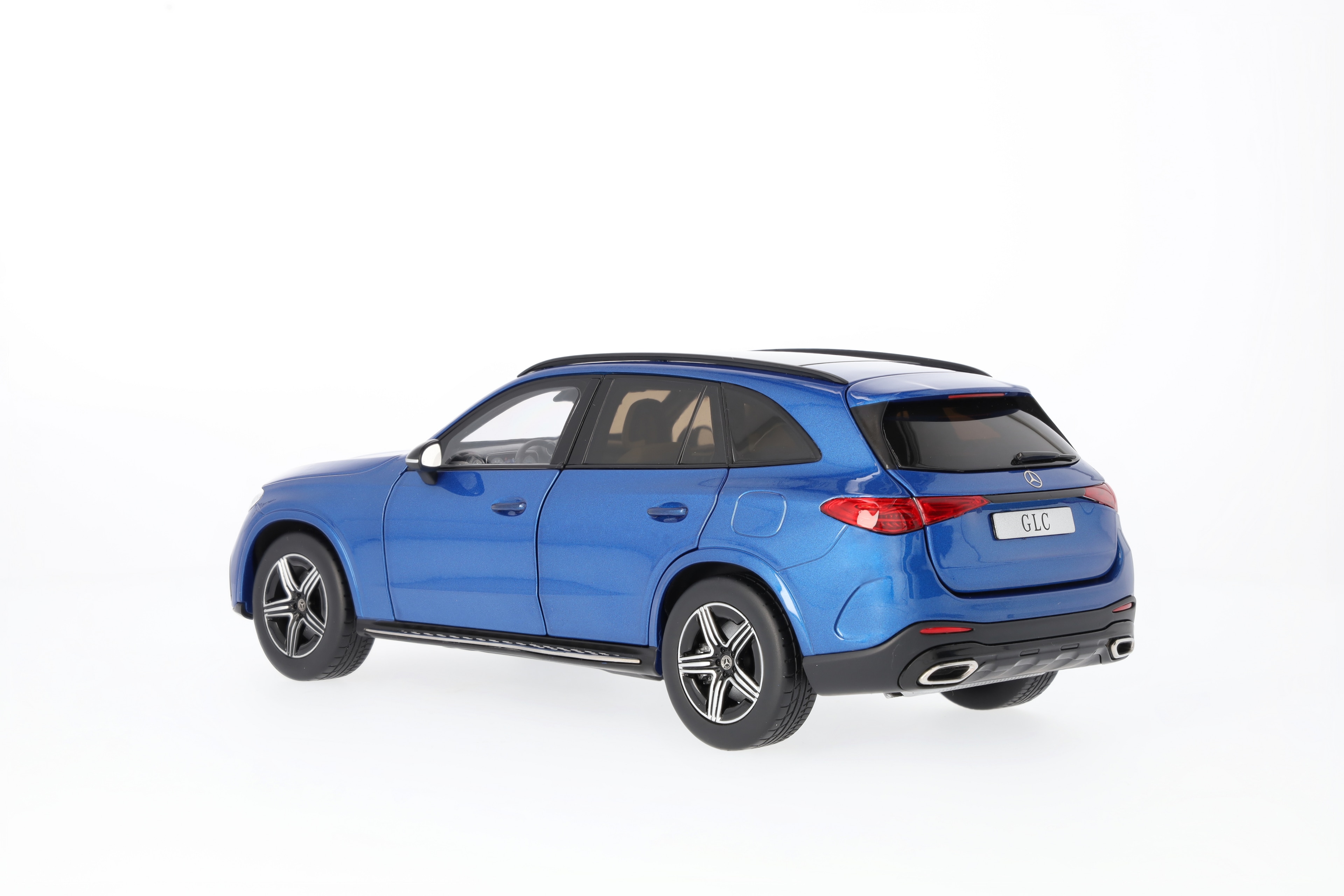 GLC, AMG Line, X254 - niebieski widmowy, iScale, 1:18