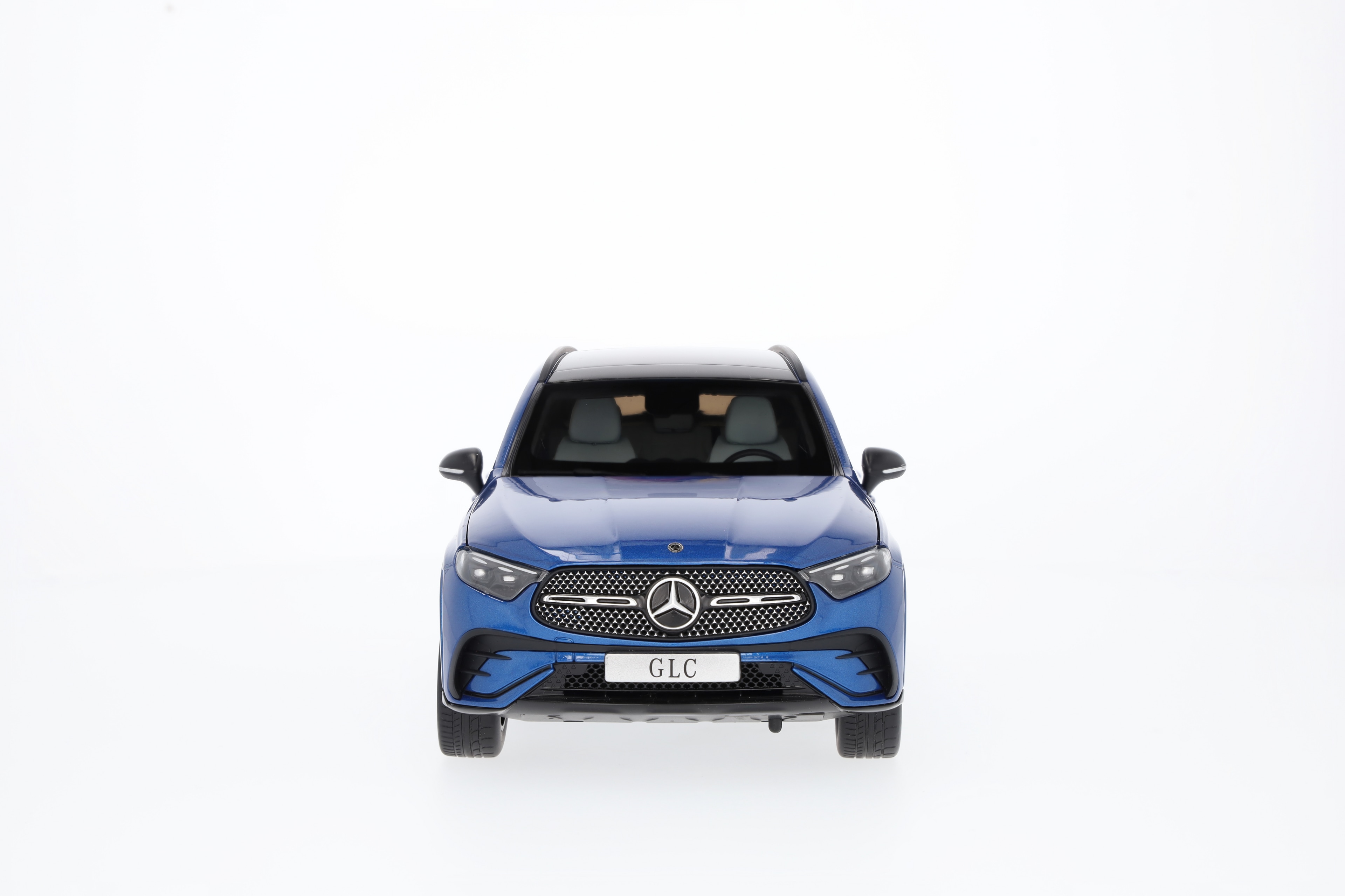 GLC, AMG Line, X254 - niebieski widmowy, iScale, 1:18