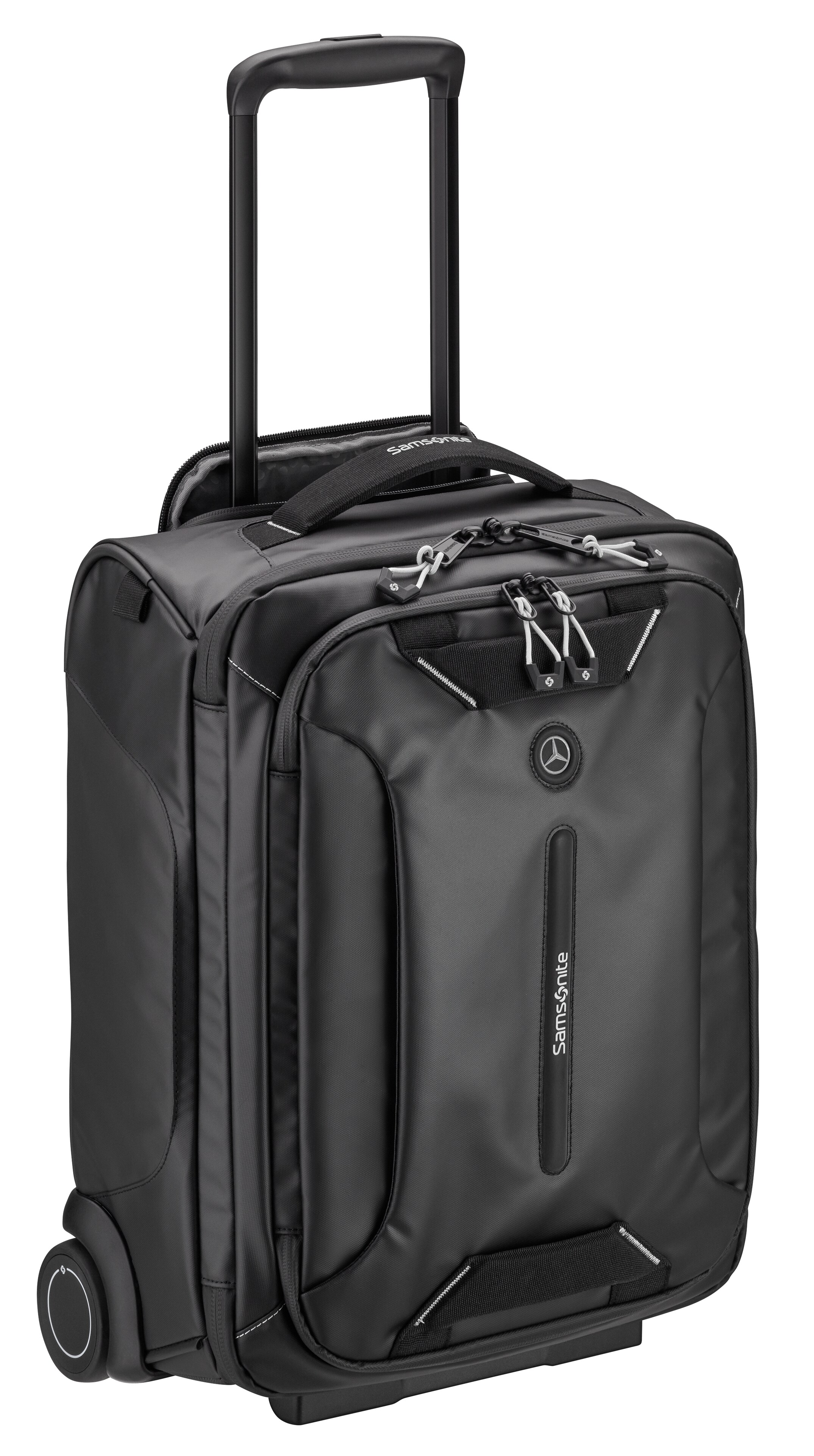 Torba na kółkach - czerń, poliamid (z recyklingu) / poliester, Samsonite