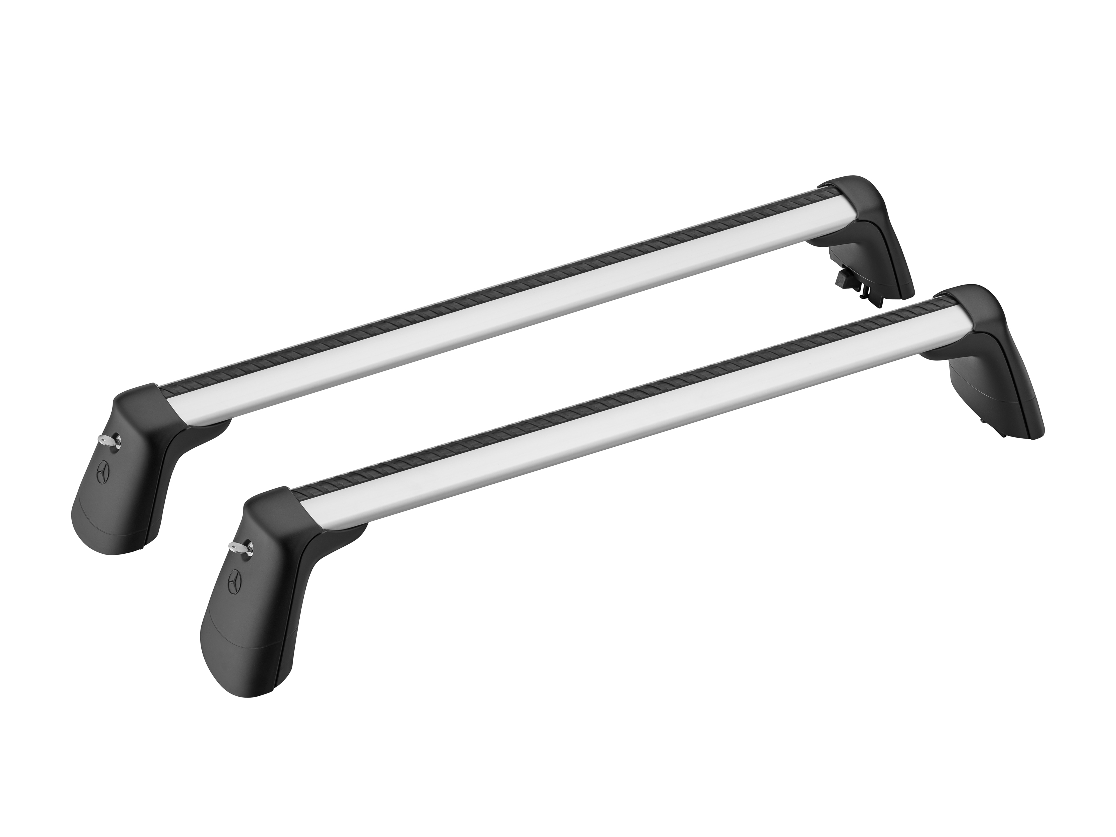 Bagażnik bazowy - aluminium / stal / tworzywo sztuczne, srebrny / czerń