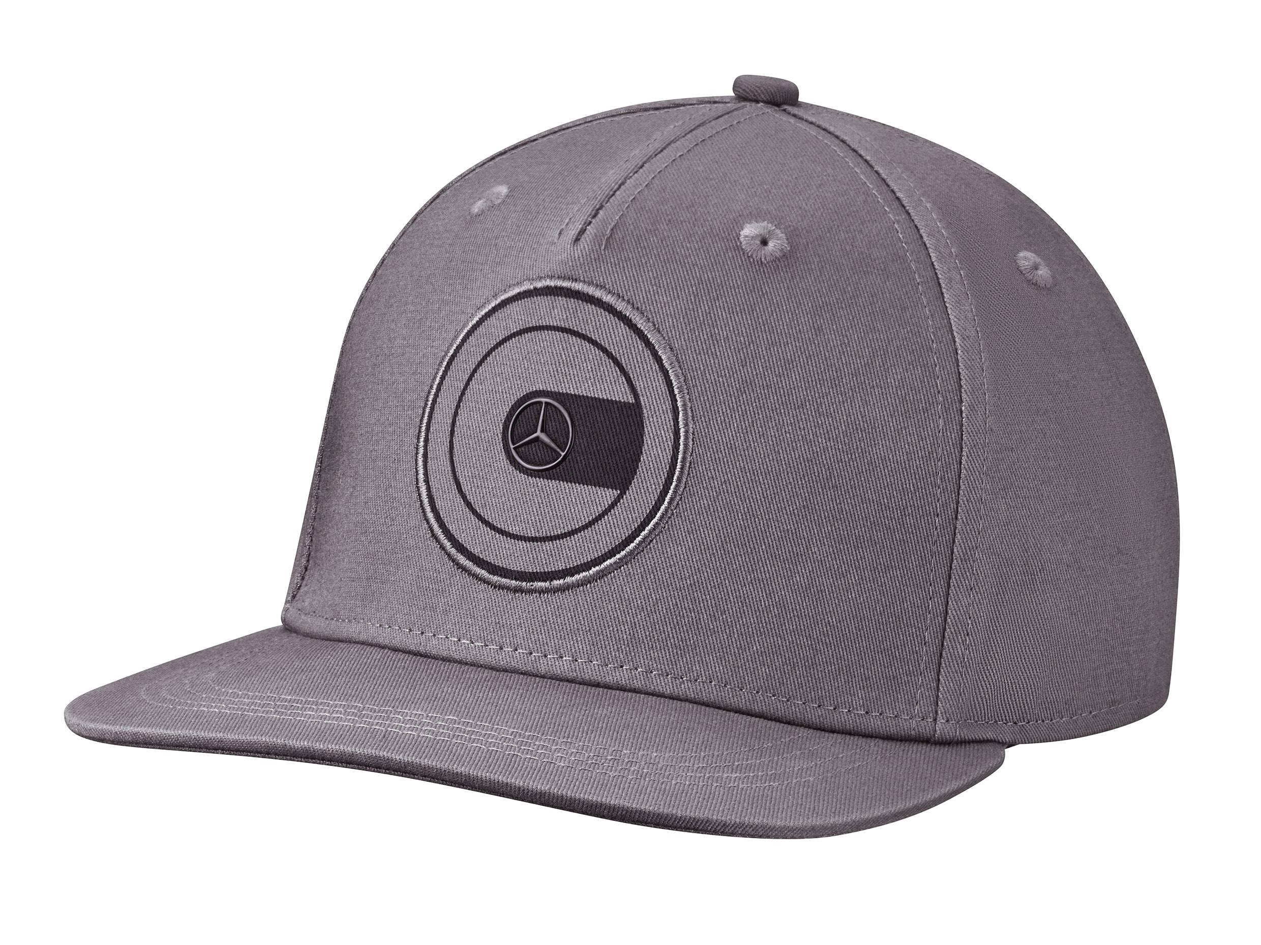 Czapka z płaskim daszkiem, G-Class - szary, bawełna (organiczna)