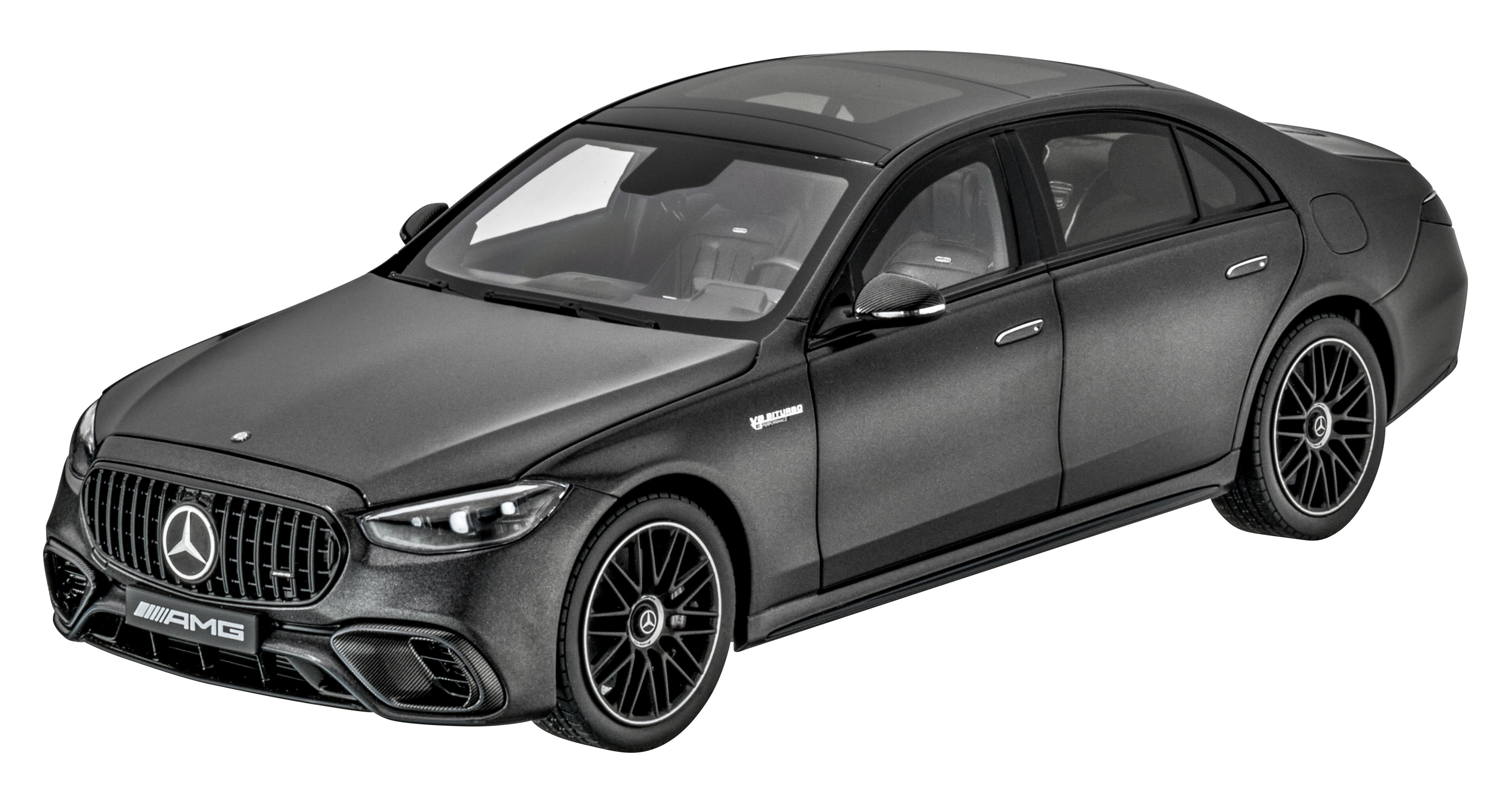 Mercedes-AMG S 63, E PERFORMANCE, V223 - MANUFACTORY grafitowoszary mango, NZG, 1:18