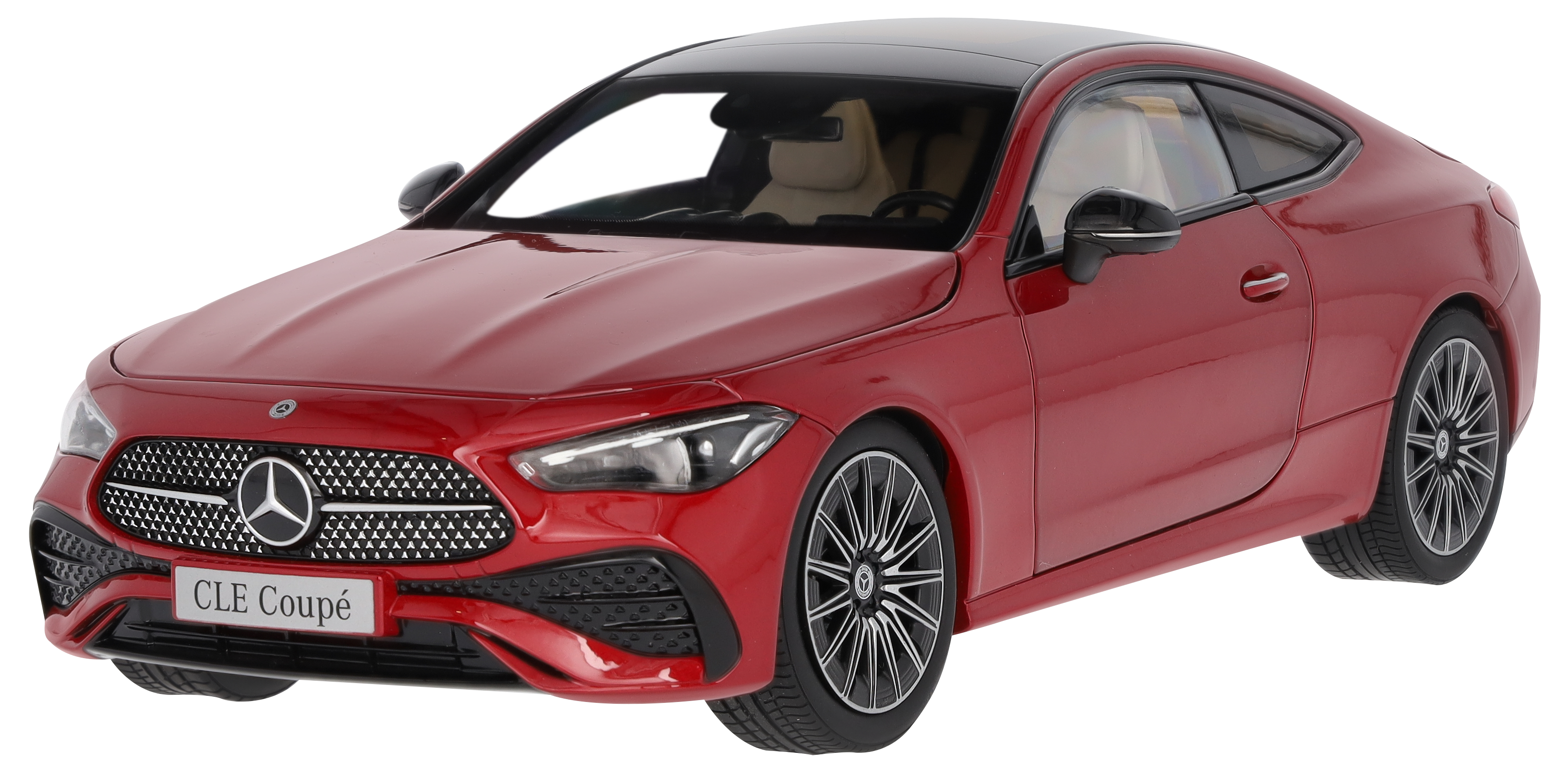 CLE Coupé, AMG Line, C236 - MANUFACTORY czerwień patagońska metalik, Norev, 1:18