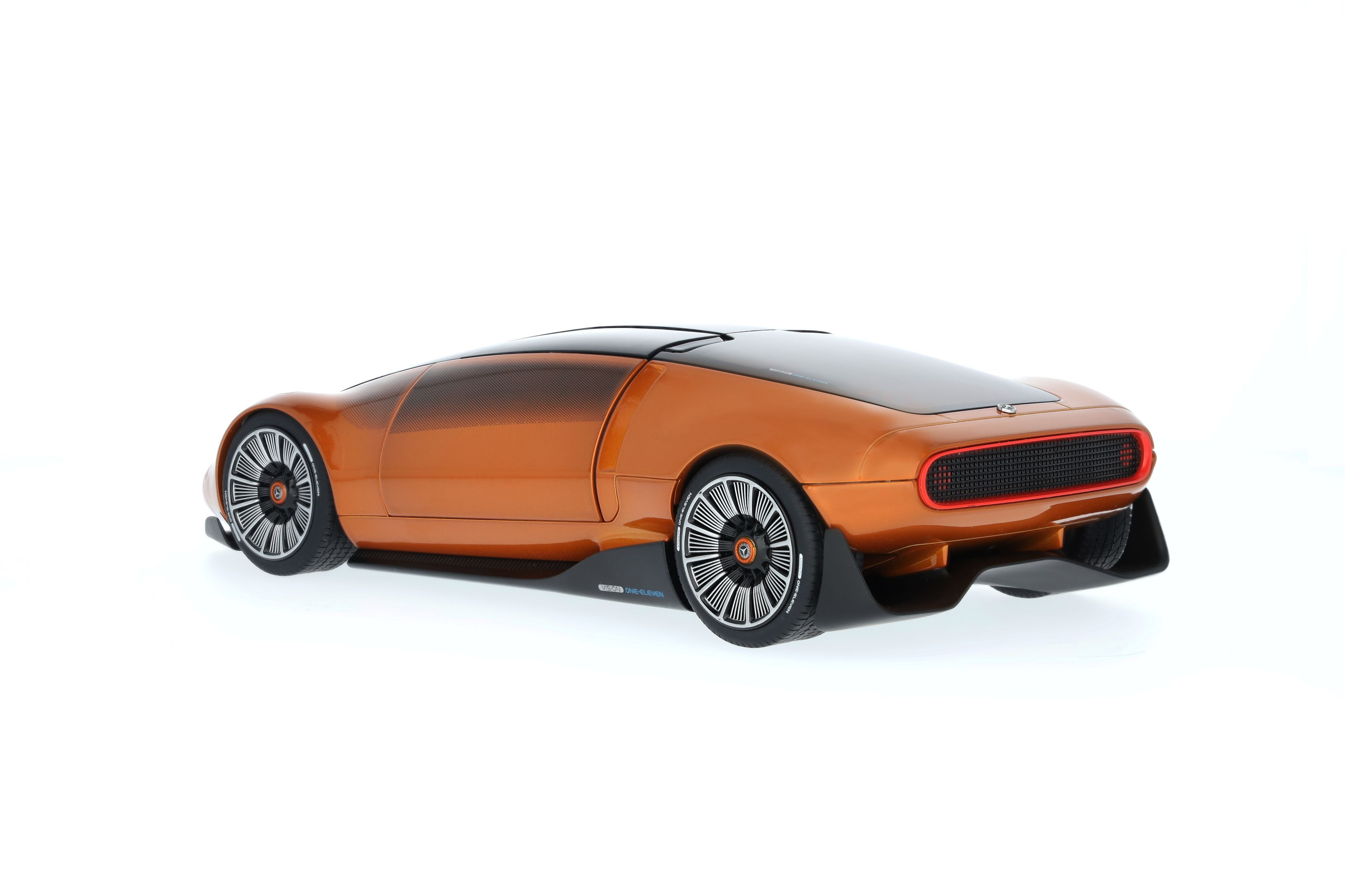 Vision One-Eleven, Showcar - pomarańczowy, NZG, 1:18