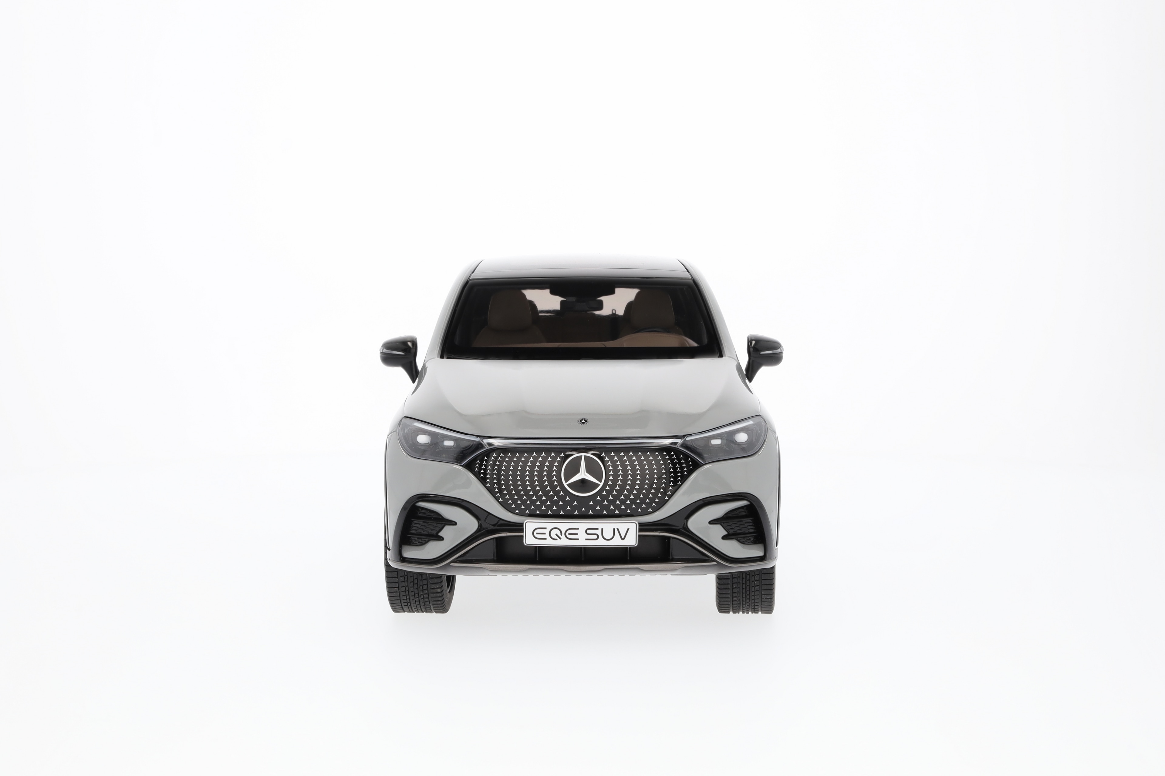 EQE SUV, AMG Line, X294 - MANUFACTORY alpine grey uni, NZG, 1:18