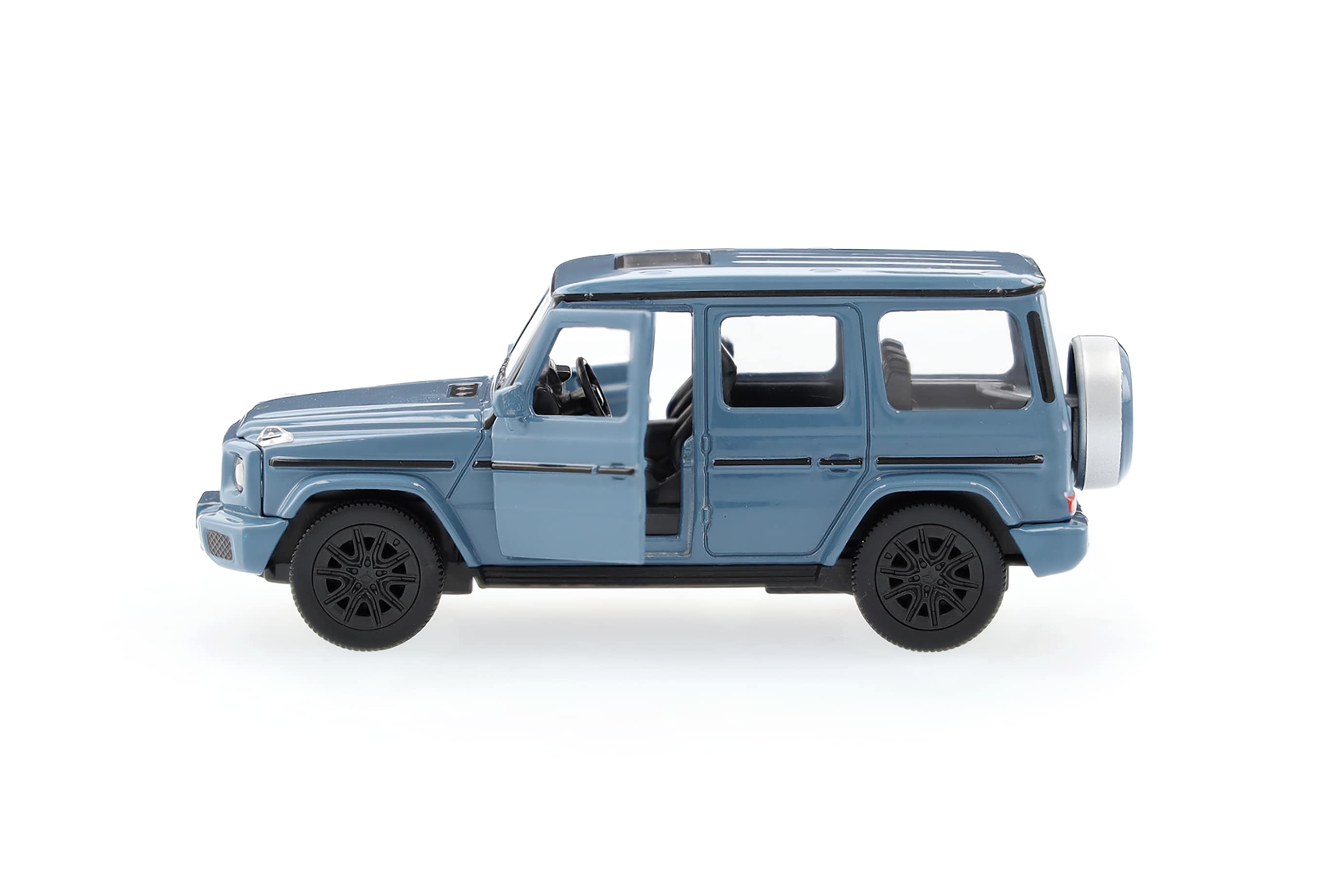 G-Class, Samochody terenowe, W465, Pullback - MANUFACTORY vintage blue uni, Heinrich Bauer, 1:43