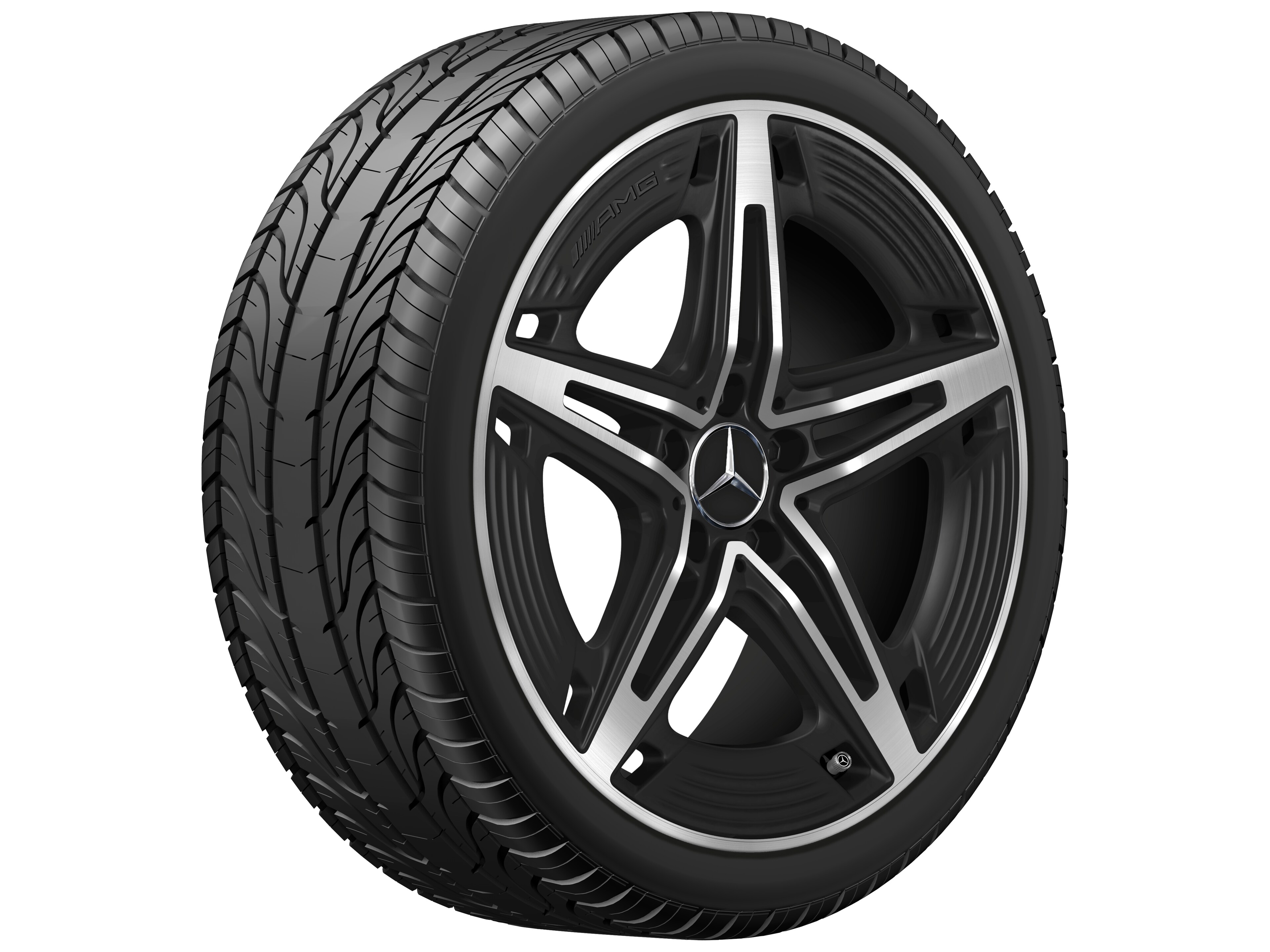 AMG 5-Speichen-Rad, 43,2 cm (17 Zoll)