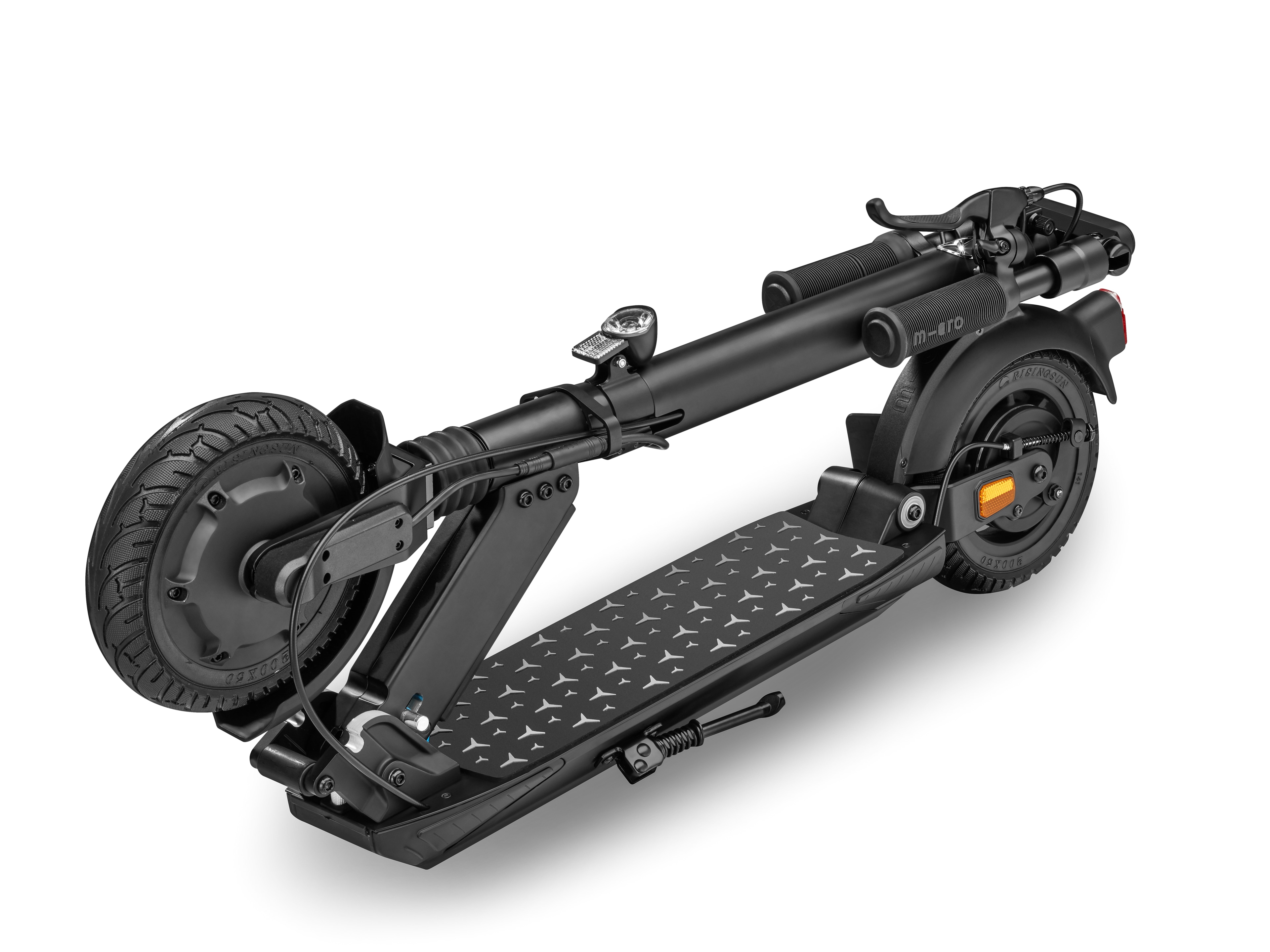Hulajnoga elektryczna, Explorer II - czerń, aluminium, Micro Mobility