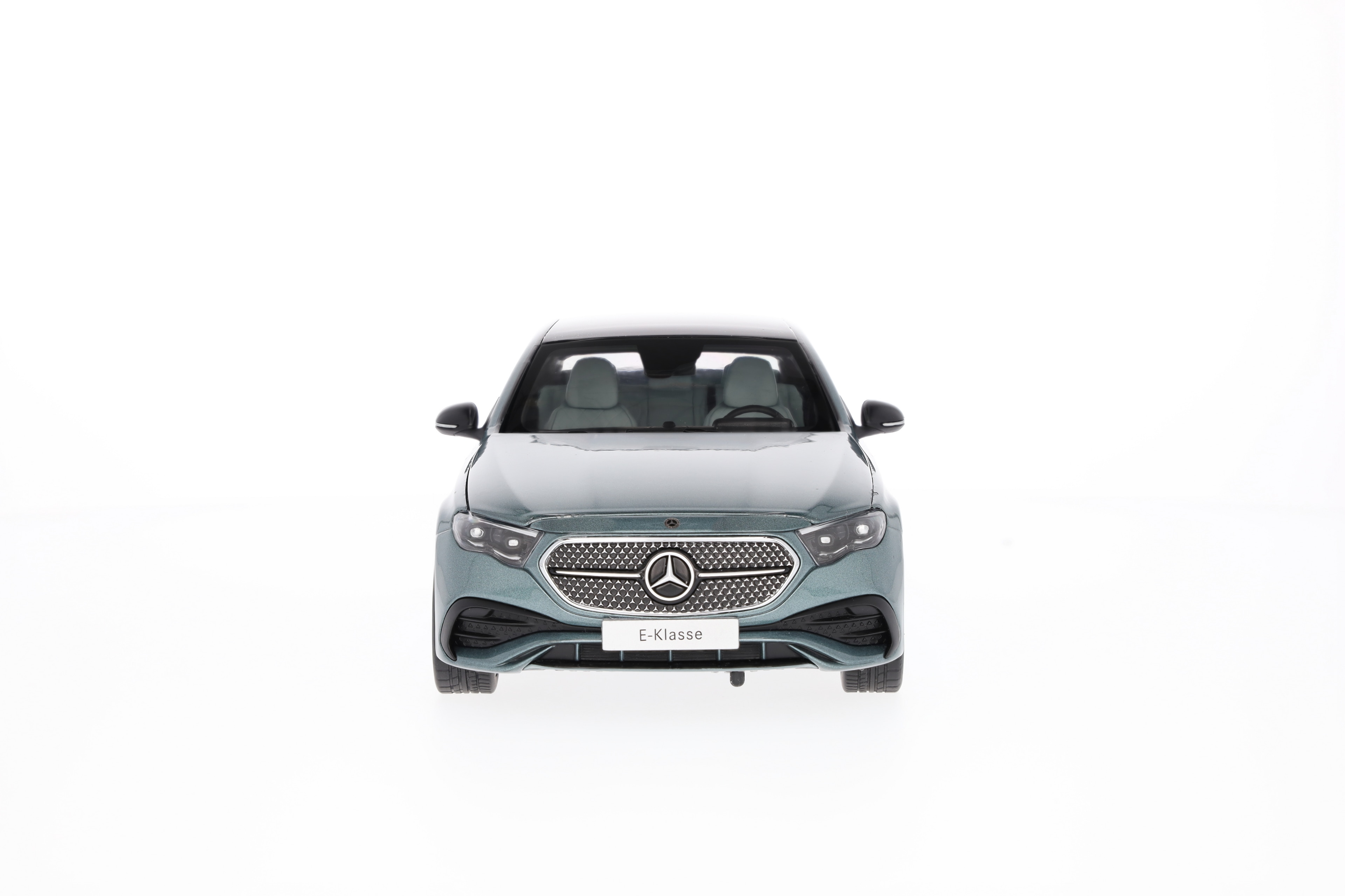 Klasa E, Limuzyna, AMG Line, W214 - verde silver, iScale, 1:18