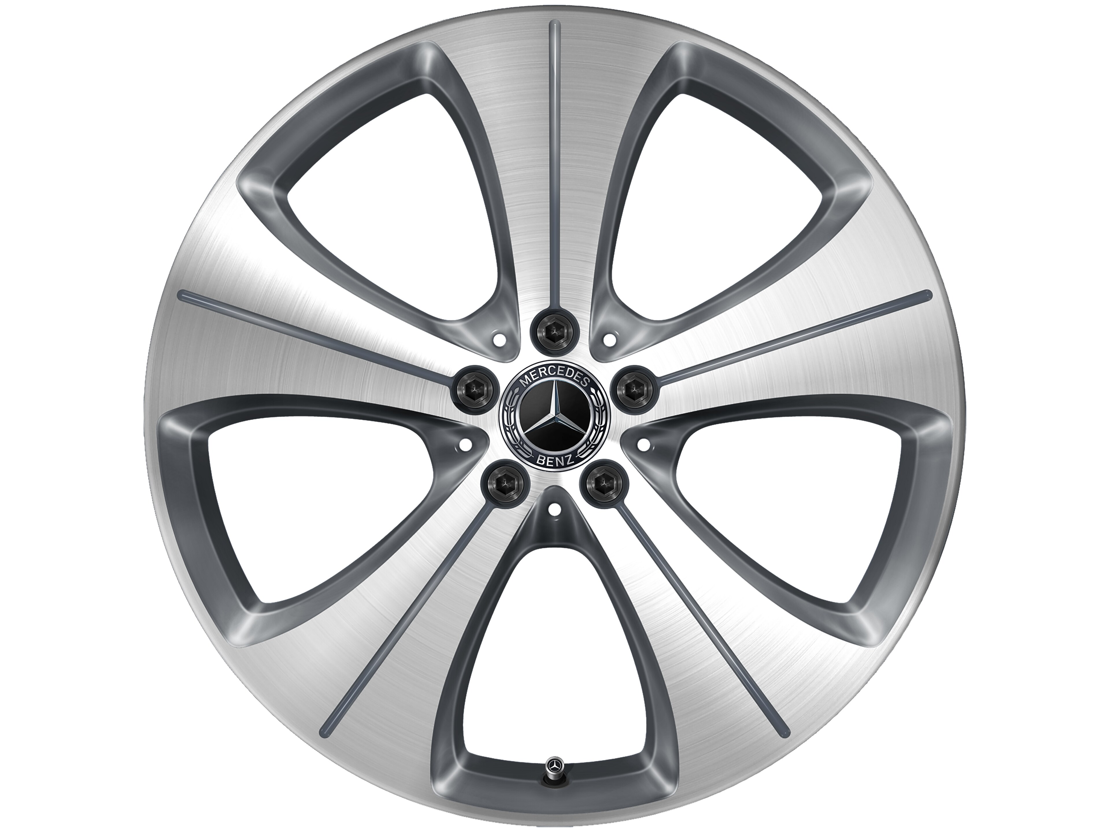 Obręcz 5-otworowa, 50,8 cm (20 cali) - 8 J x 20 ET 48, tremolit-metallic, toczone na połysk