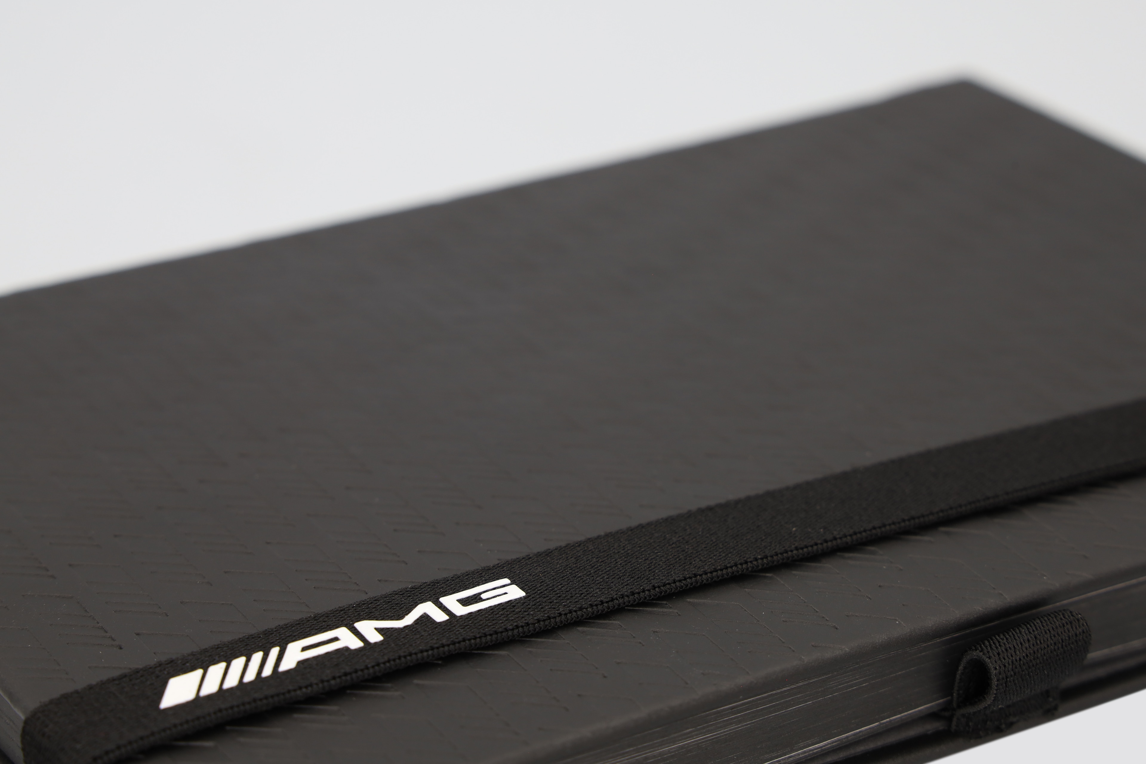 AMG Lanybook - czerń, skóra jabłkowa (wegańska), Lanybook