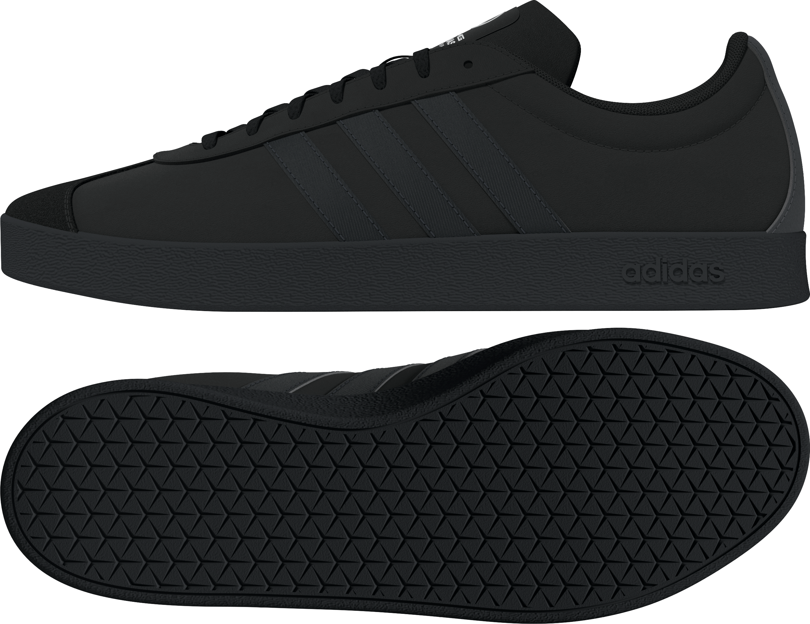 Sneakersy, VL Court, Mercedes-AMG F1 - czerń, 7,5, adidas
