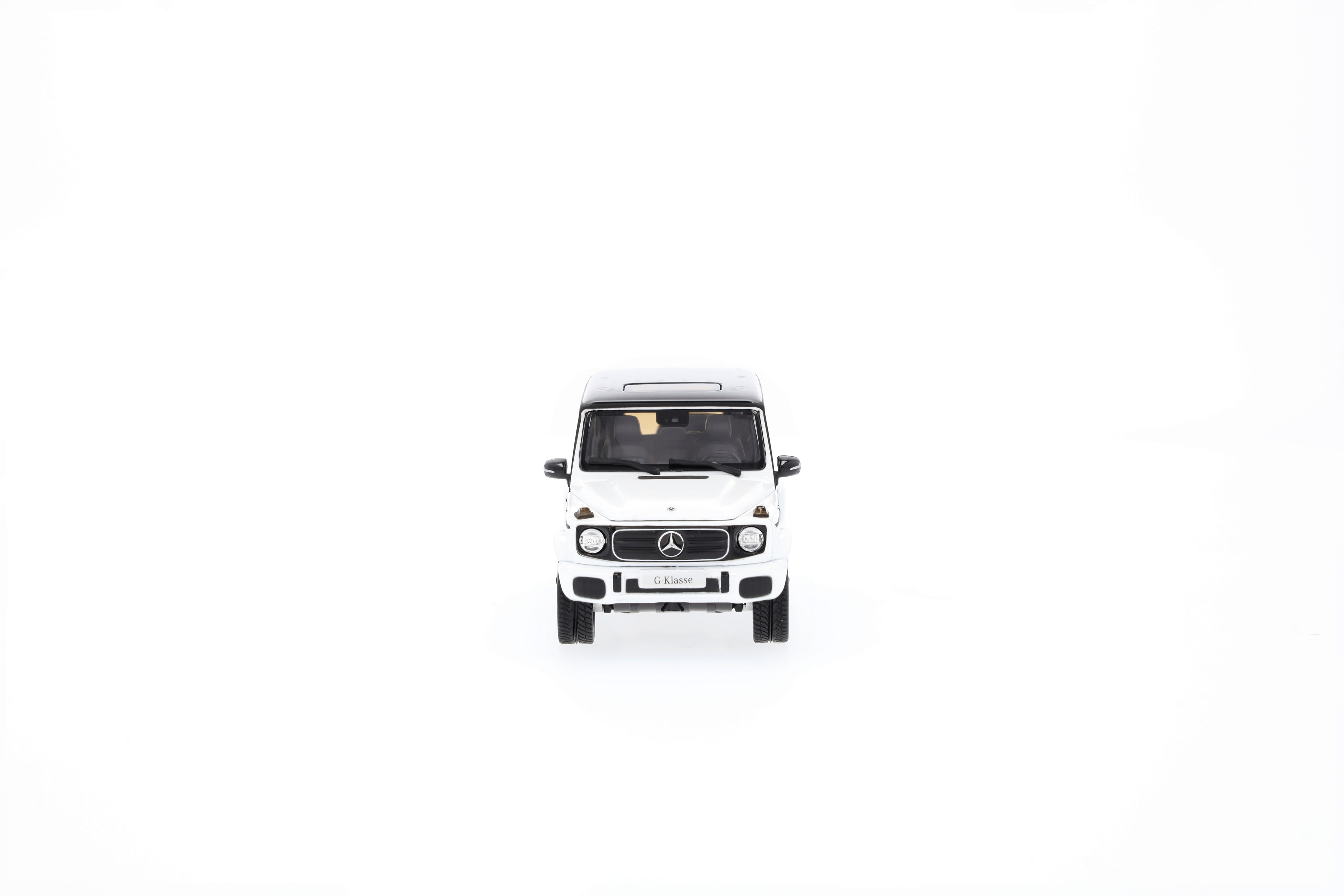 G 580 with EQ Technology, Samochody terenowe, AMG Line, N465 - MANUFACTORY biel opalitu bright, Norev, 1:43