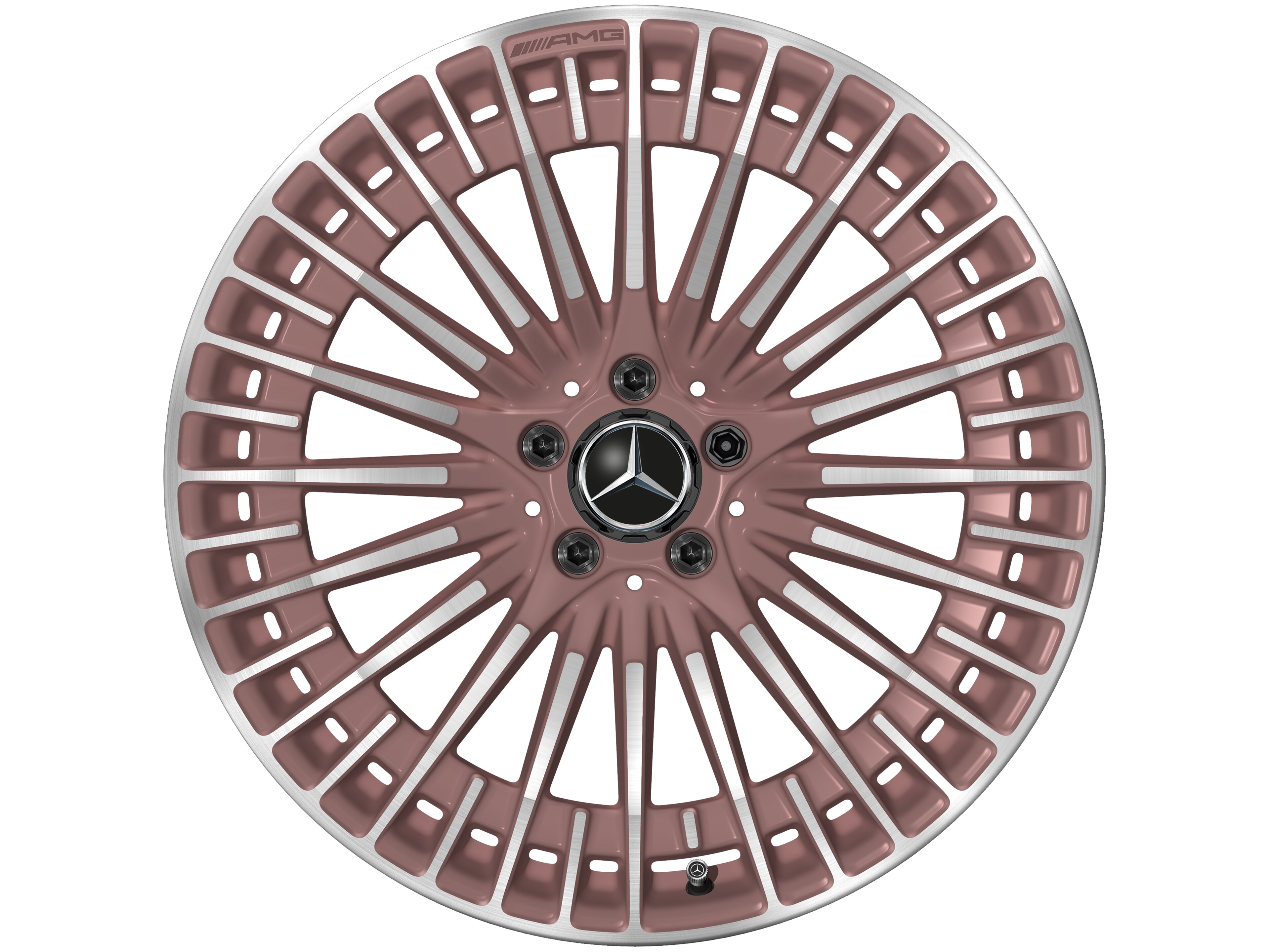 Wieloramienna obręcz koła AMG, 50,8 cm (20 cali) - 8,5 J x 20 ET 50,5, miedziany