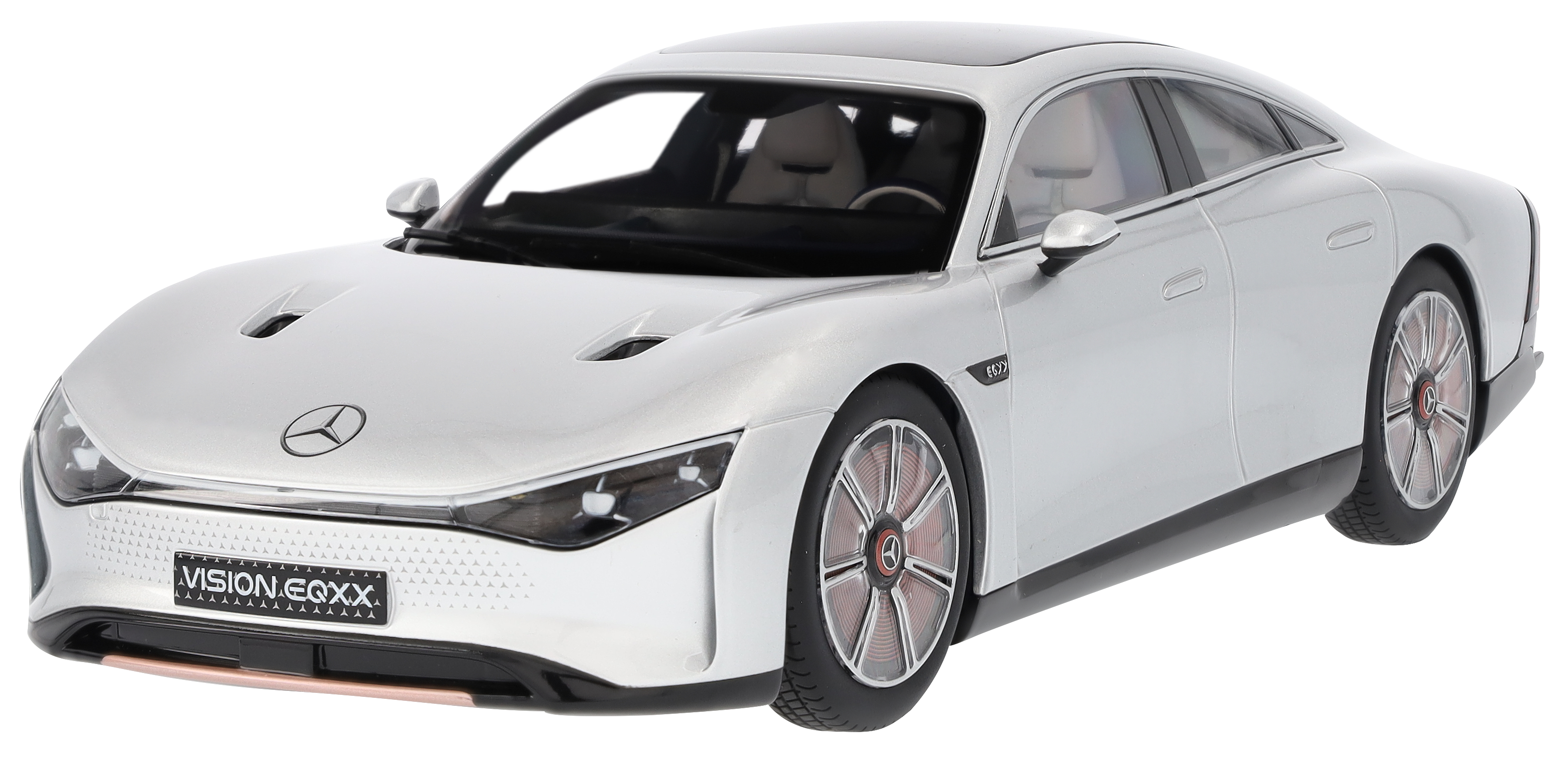 Vision EQXX, Showcar - srebrny alubeam, NZG, 1:18