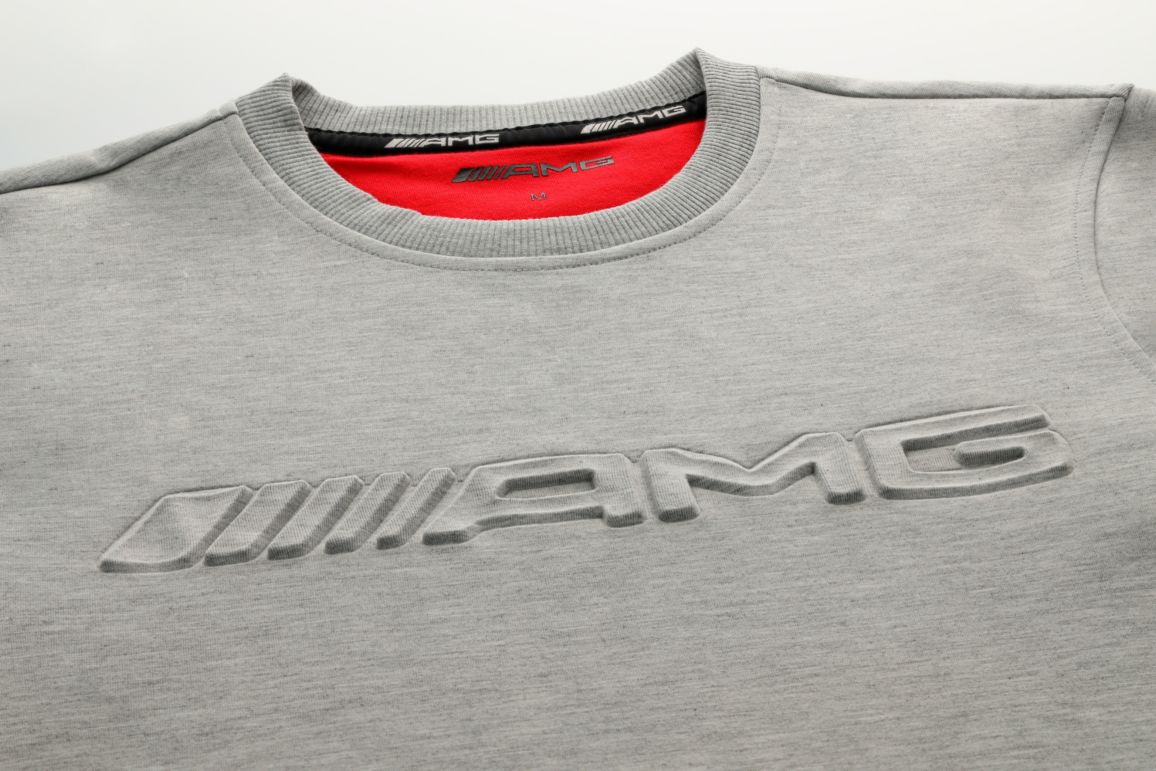 Bluza AMG, Unisex - szary melanż, XL