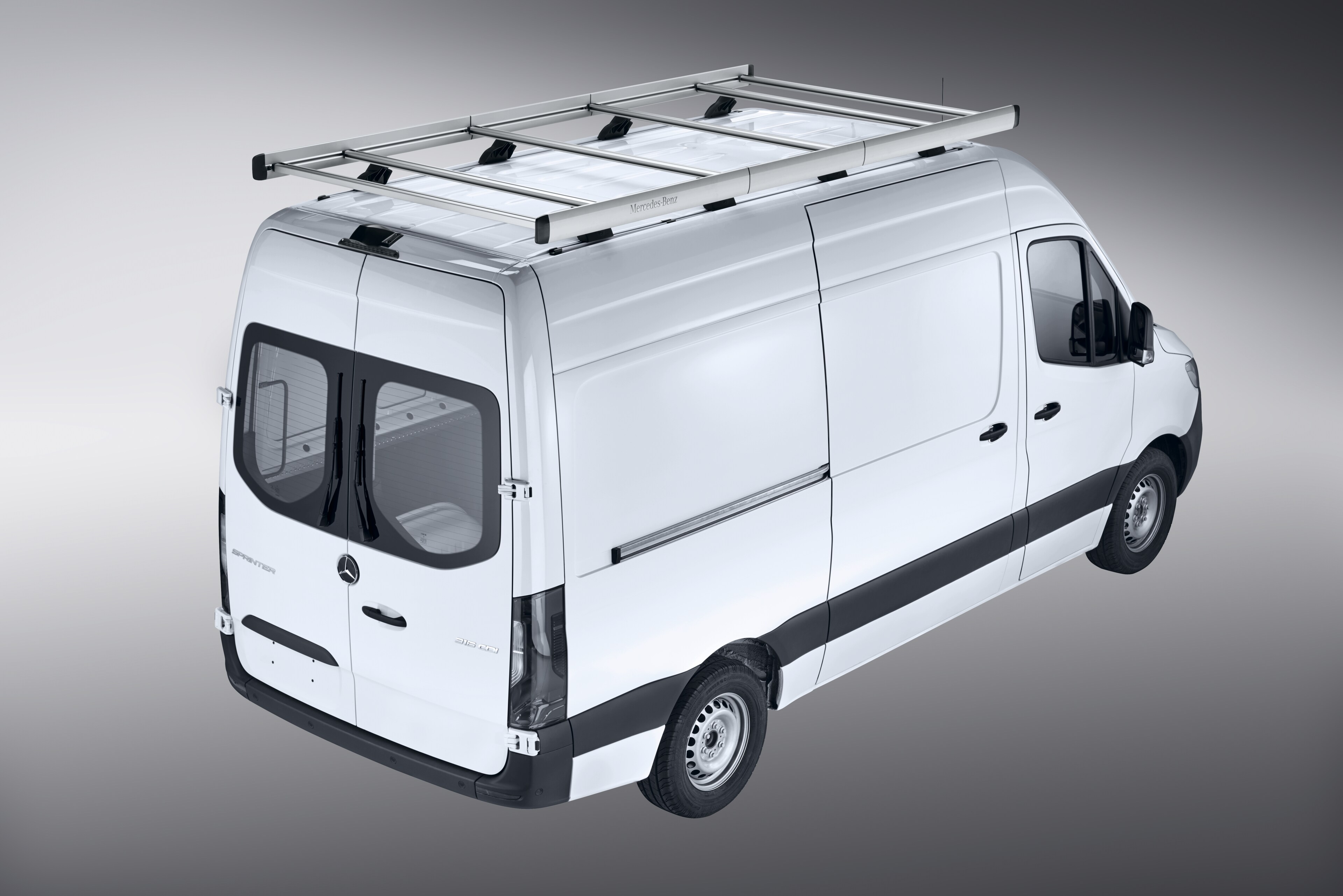 Kosz ładunkowy, A1 kompakt - aluminium / stal / tworzywo sztuczne, srebrny / czerń