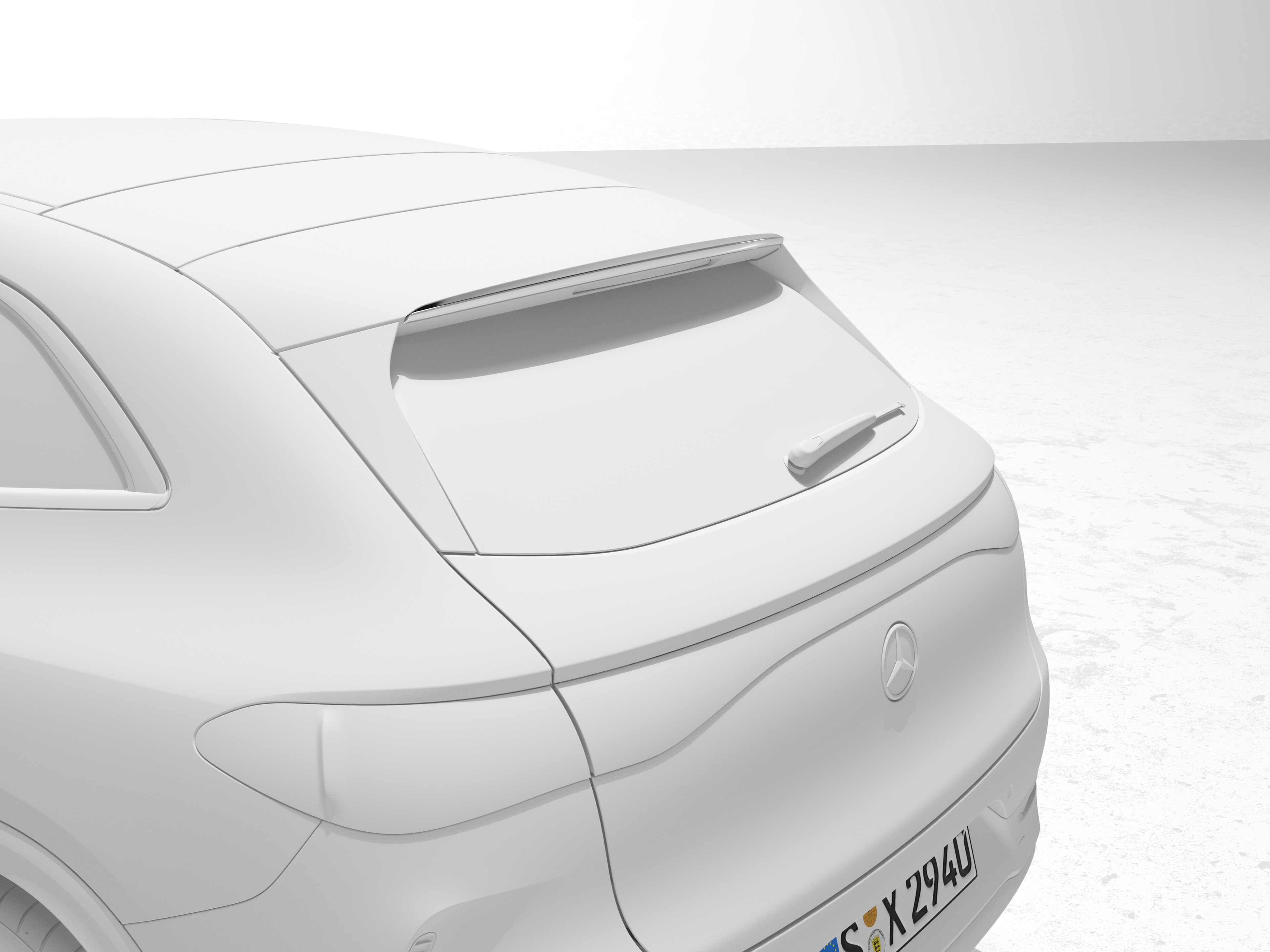 Dachspoiler verchromt