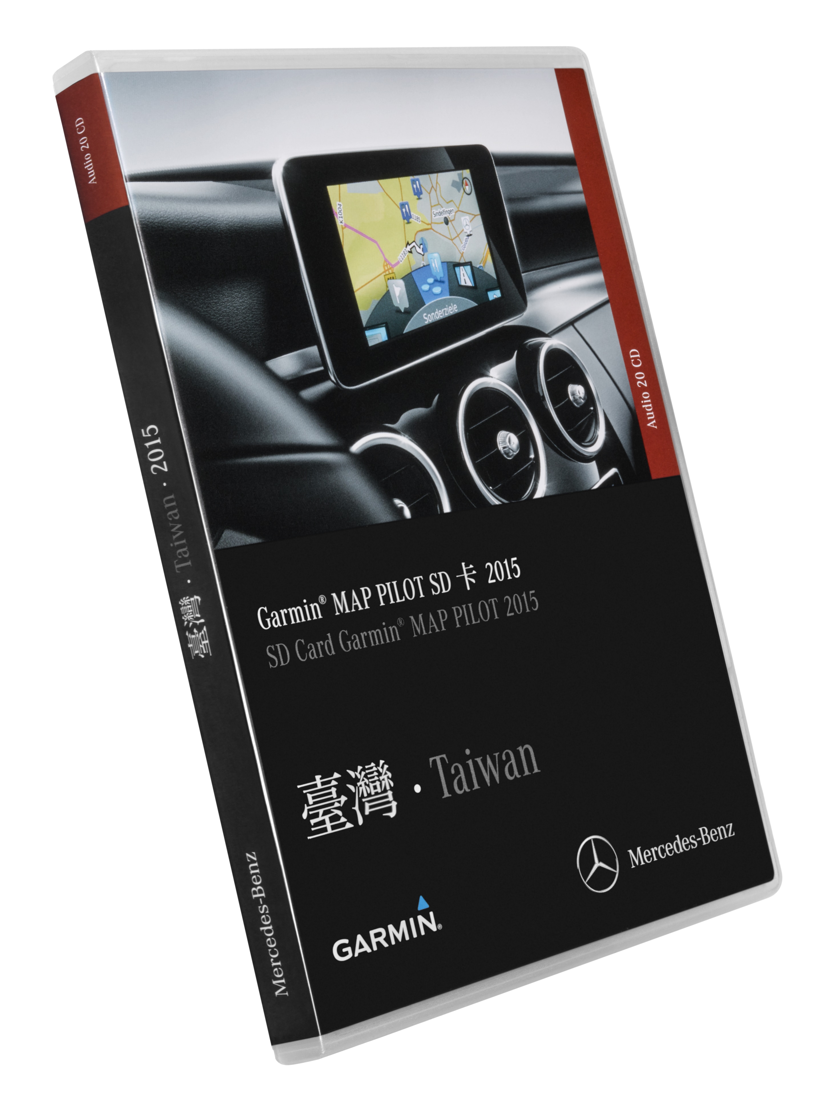Garmin® MAP PILOT, Karta SD do modułu nawigacyjnego Tajwan, do pofabrycznego montażu, kod 357 (EG9), przy przygotowaniu do montażu, kod 522