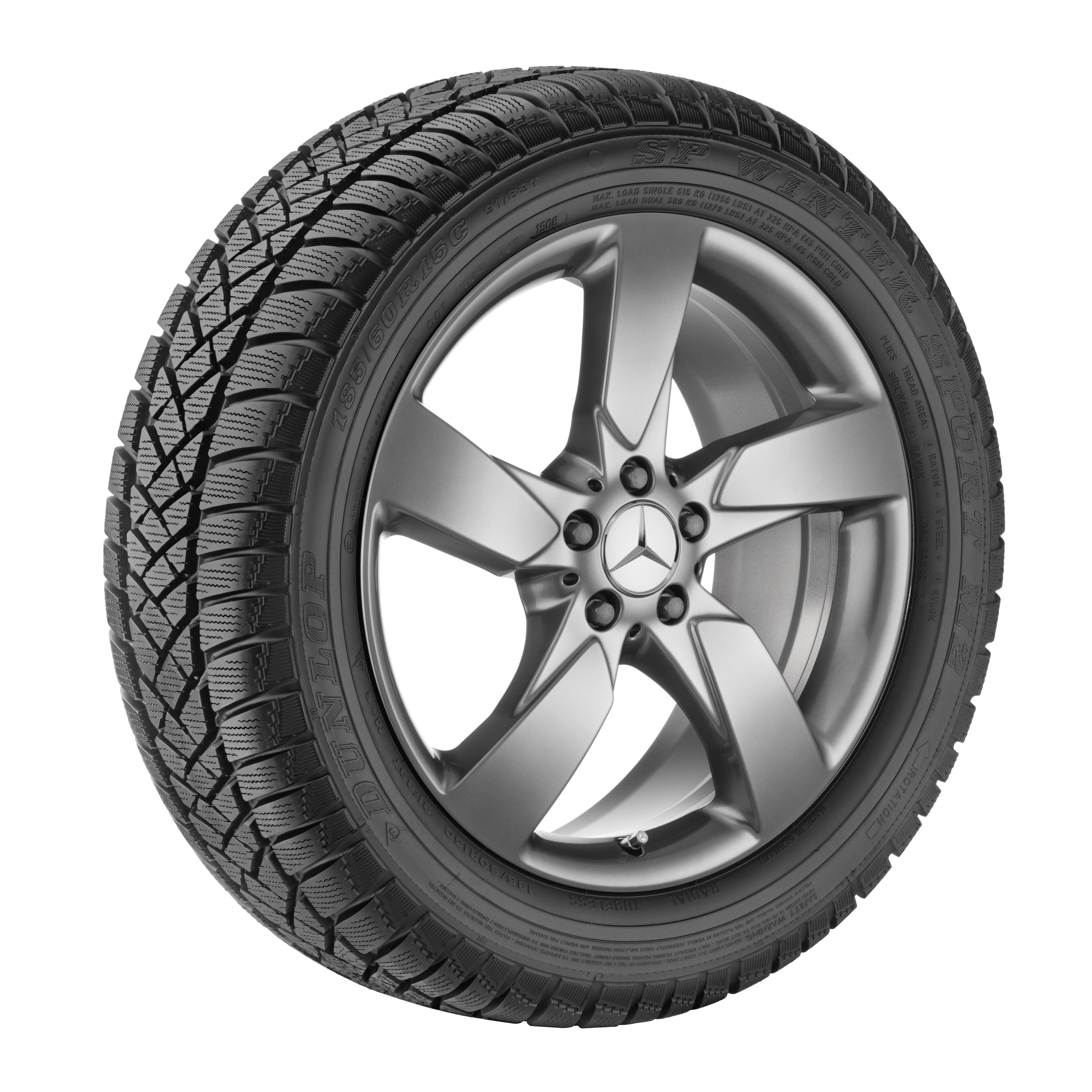 Obręcz 5-ramienna, 48,3 cm (19 cali) - 7,5 J x 19 ET 47, tremolit-metallic, lakierowane