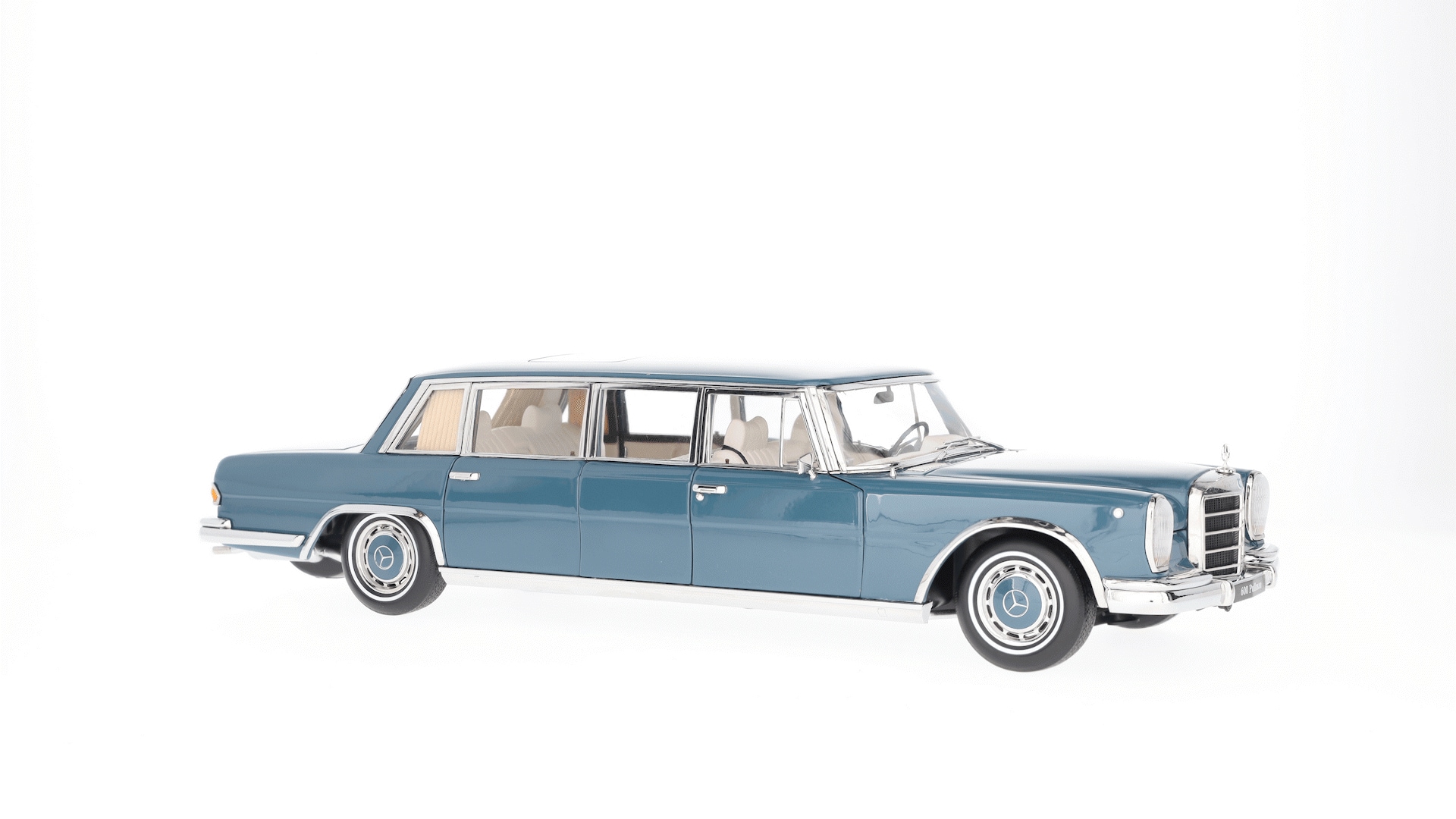 600 Pullmann W 100 (1963-1981) - niebieski, NZG, 1:18