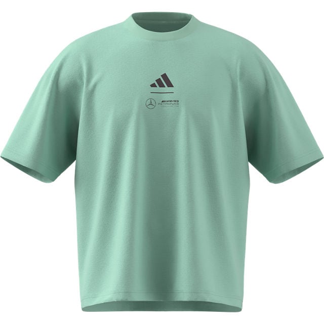 T-shirt męski, Mercedes-AMG F1 - zielony, XS