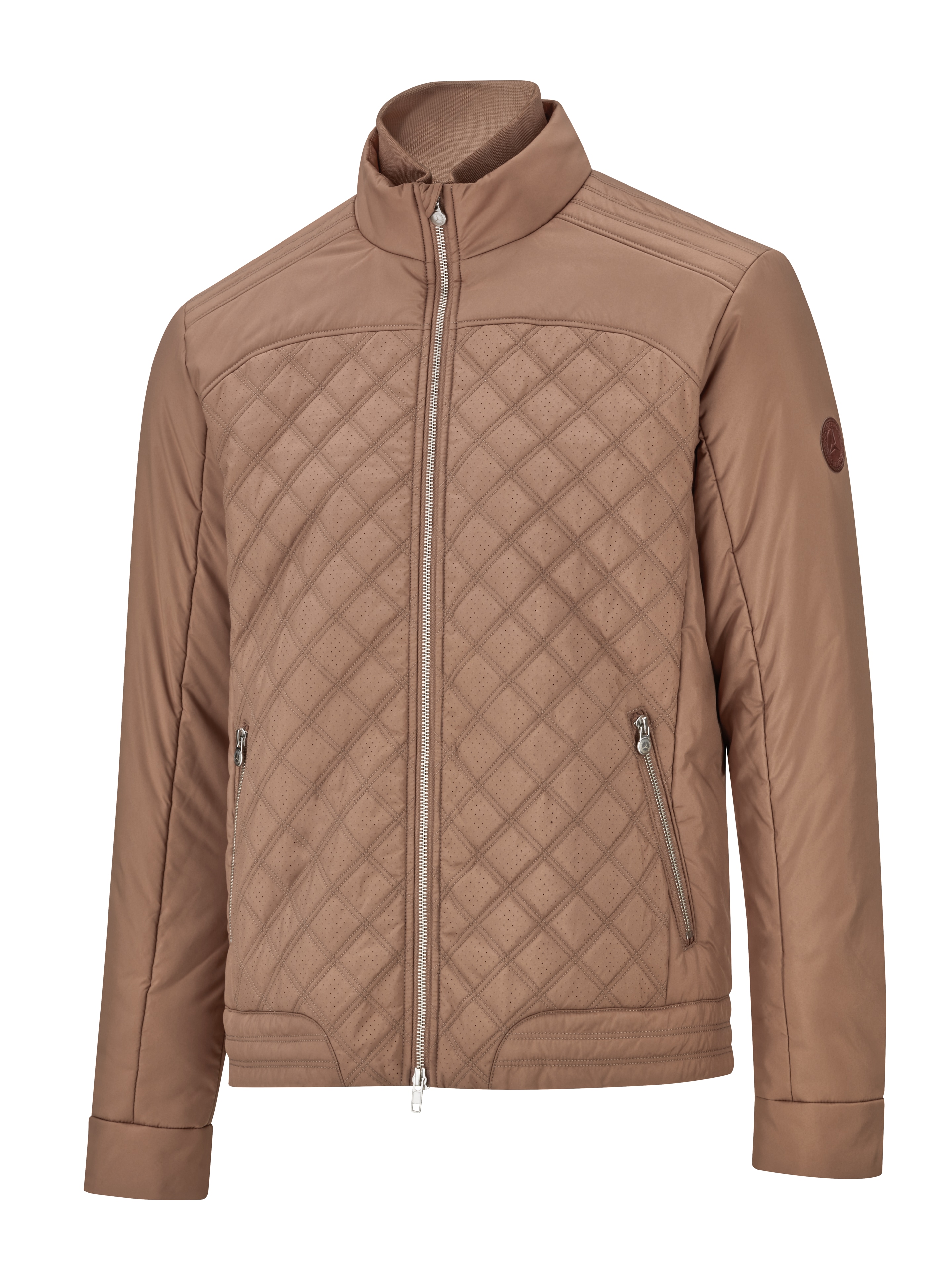 Męska kurtka - cognac, XXL