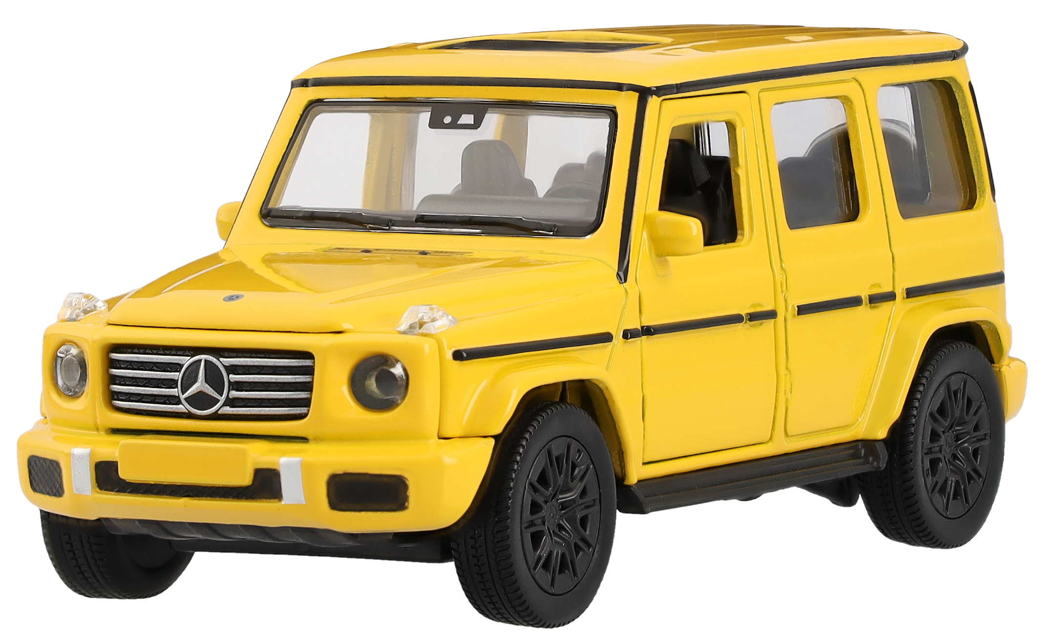 G-Class, Samochody terenowe, W465, Pullback - MANUFACTORY sun yellow uni, Heinrich Bauer, 1:43