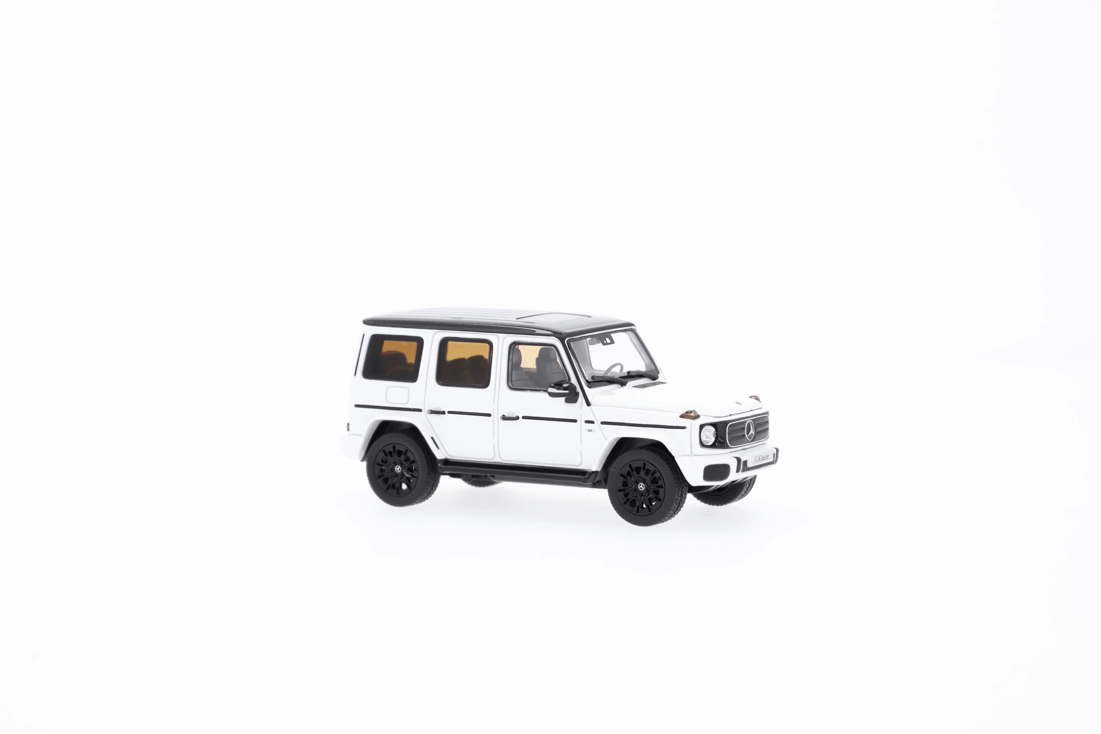 G 580 with EQ Technology, Samochody terenowe, AMG Line, N465 - MANUFACTORY biel opalitu bright, Norev, 1:43