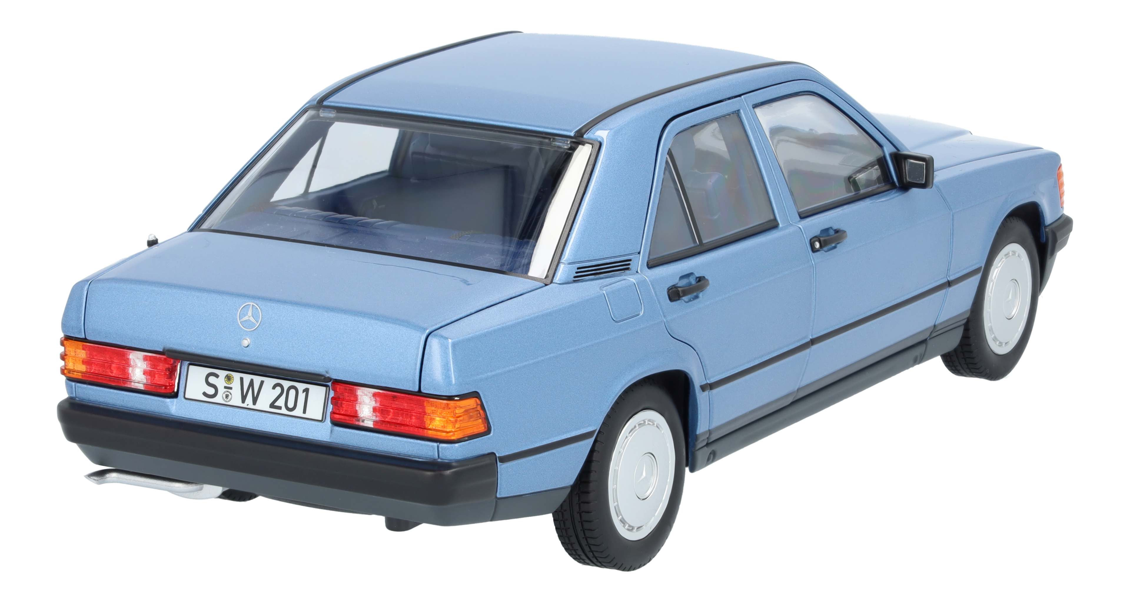 190 E W 201 (1982-1988) - niebieski horyzont, Norev, 1:18