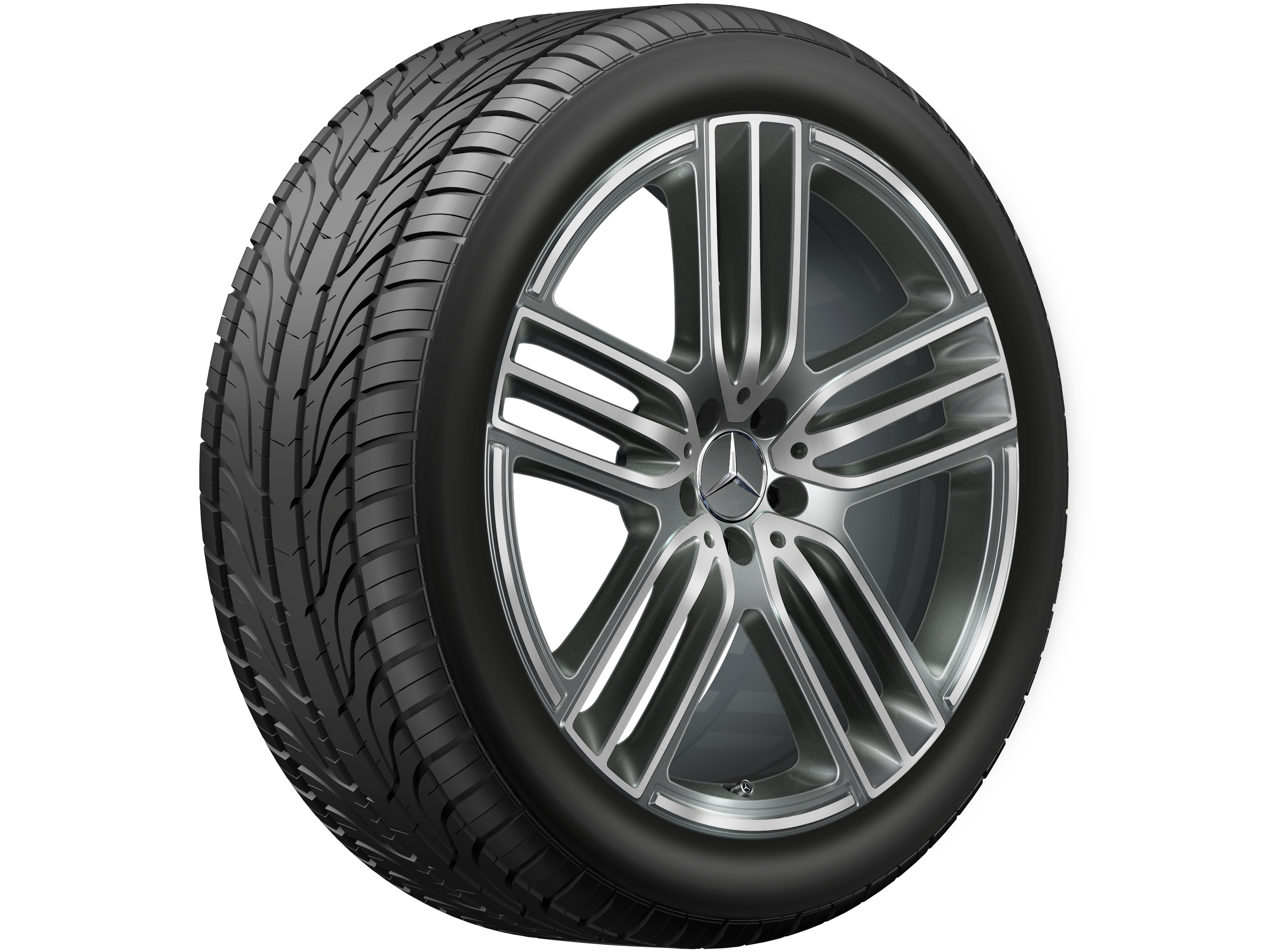Obręcz z 5 potrójnymi ramionami - 275/45 R21 XL 110T, 10 J x 21 ET 62,5