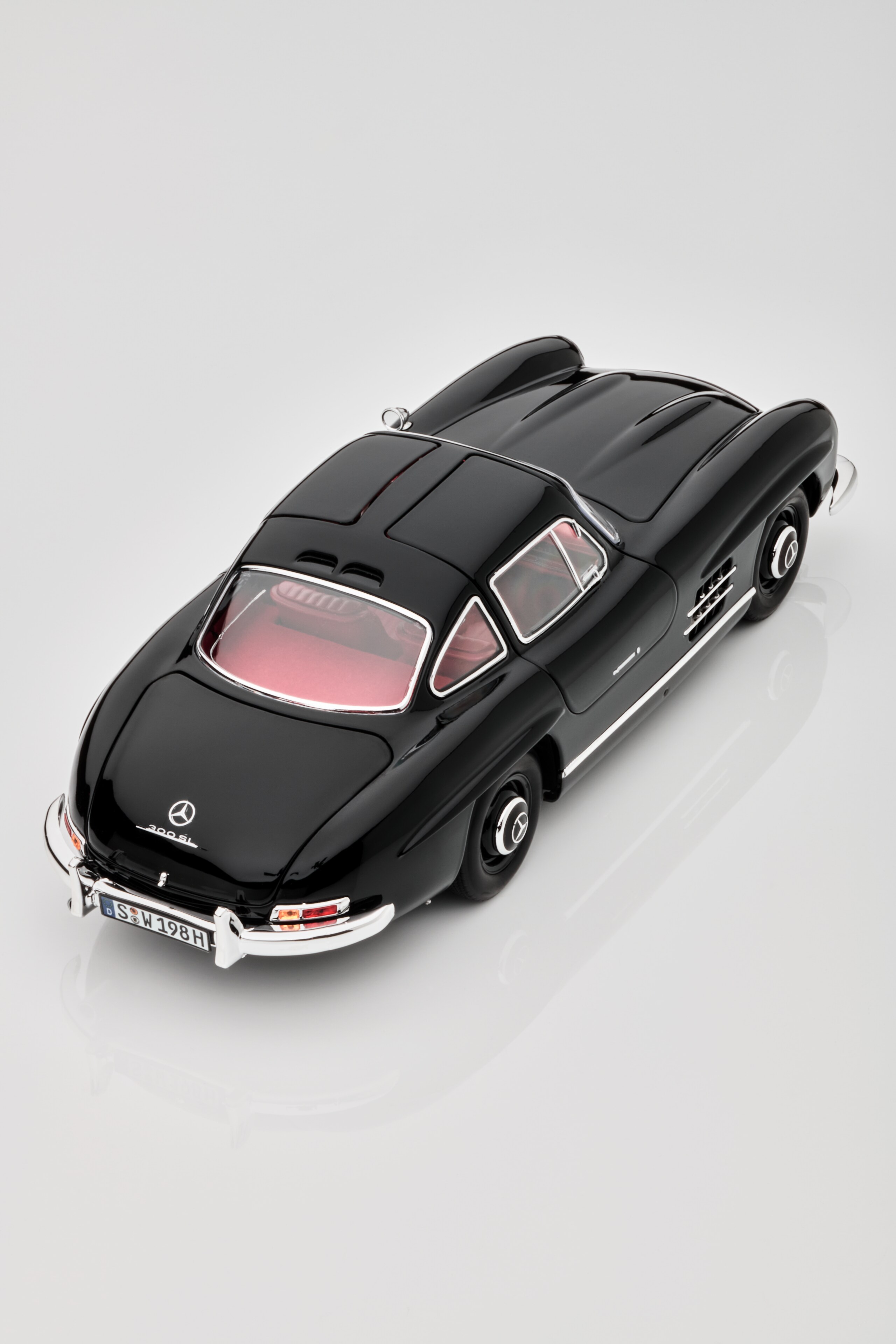 300 SL Coupé (1954-1963) W 198 - czerń, Norev, 1:18