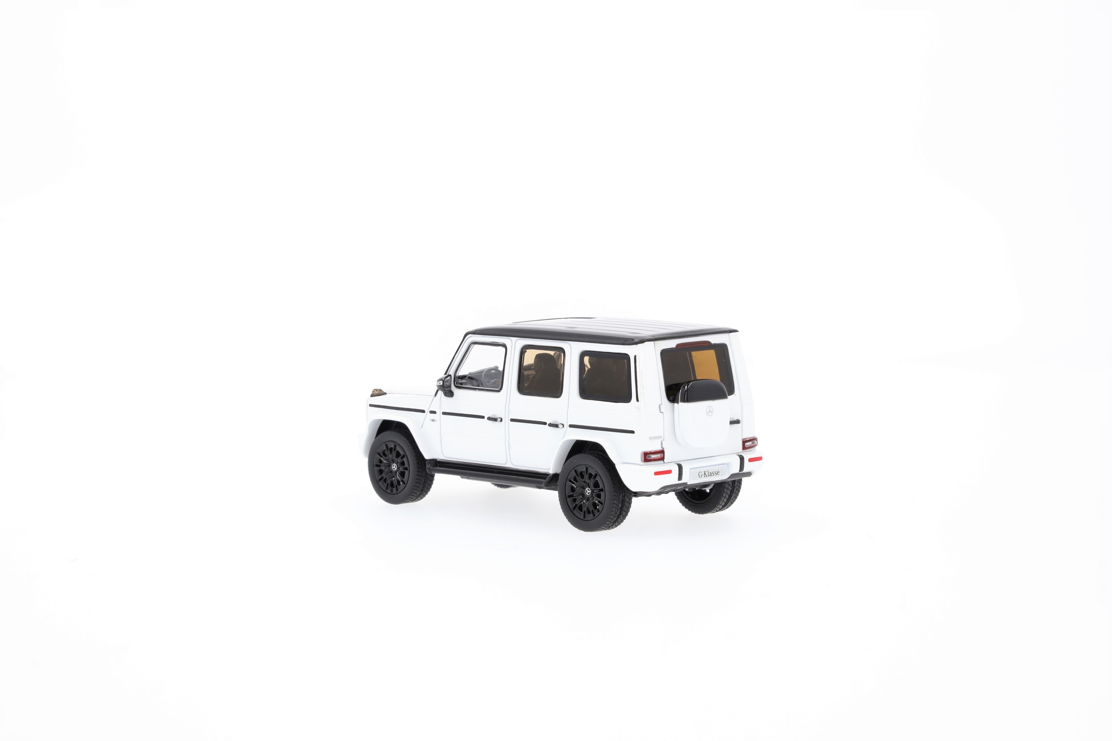 G 580 with EQ Technology, Samochody terenowe, AMG Line, N465 - MANUFACTORY biel opalitu bright, Norev, 1:43