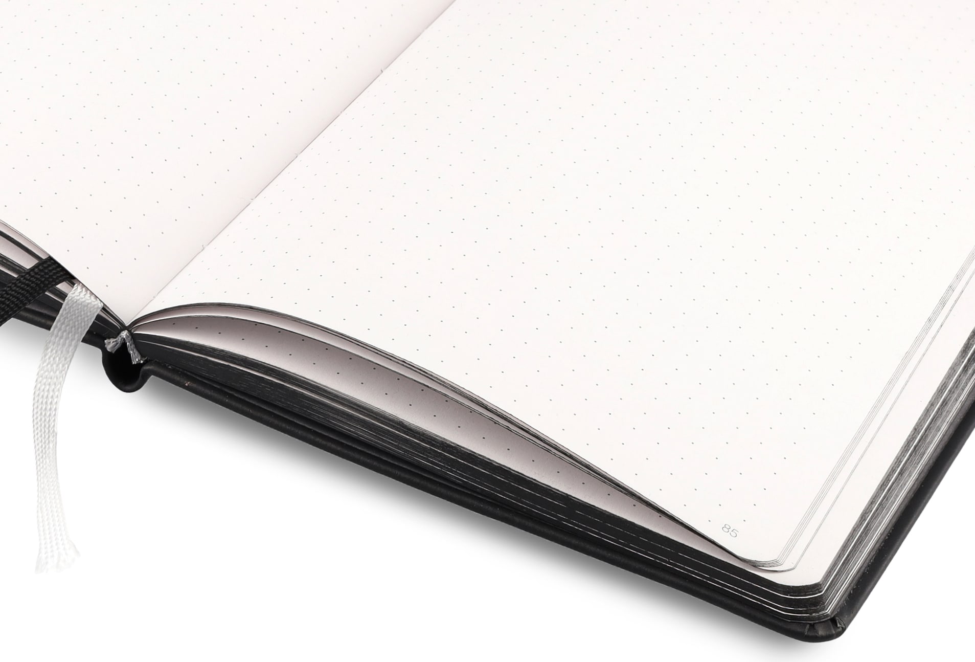 AMG Lanybook - czerń, skóra jabłkowa (wegańska), Lanybook