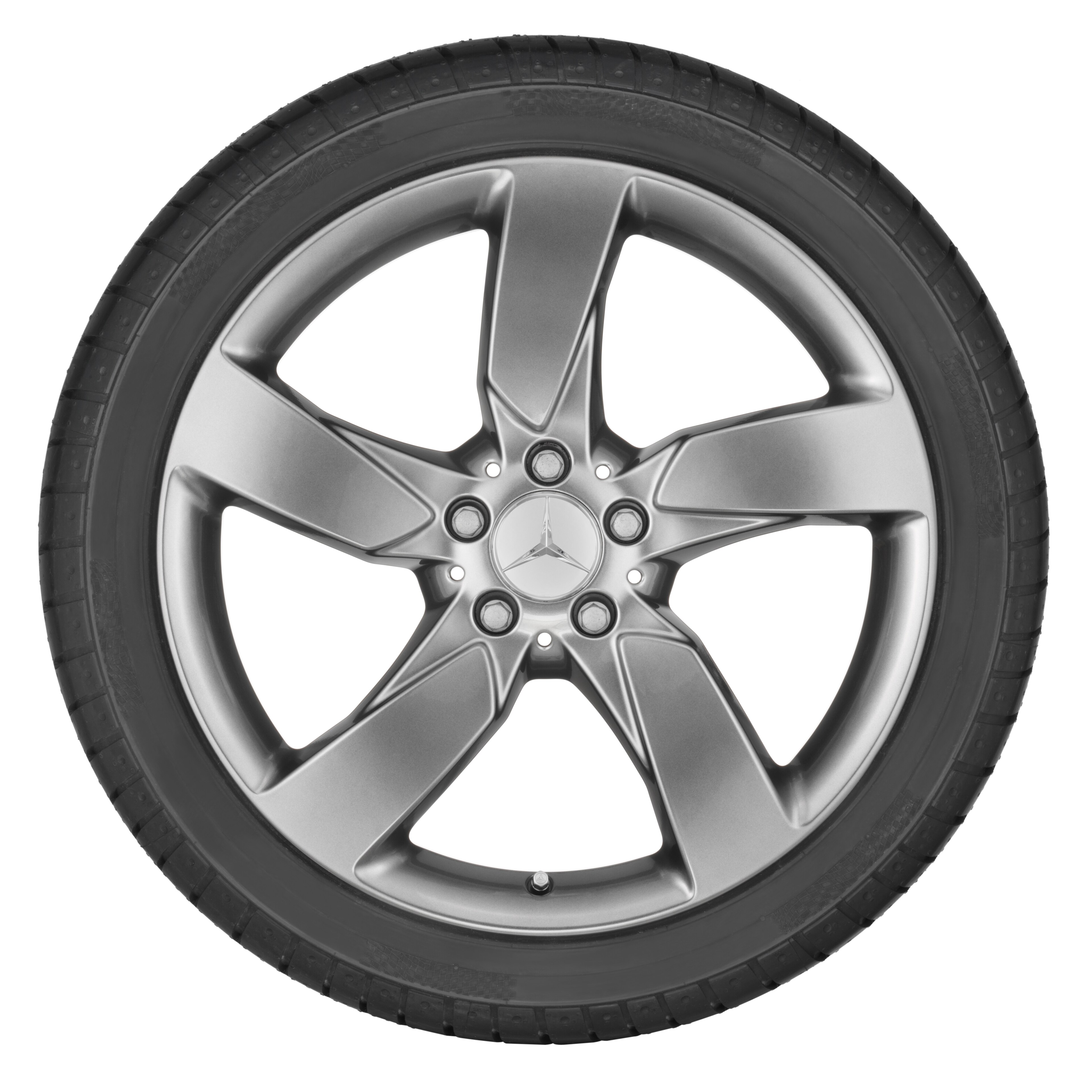 Obręcz 5-ramienna, 48,3 cm (19 cali) - 7,5 J x 19 ET 47, tremolit-metallic, lakierowane