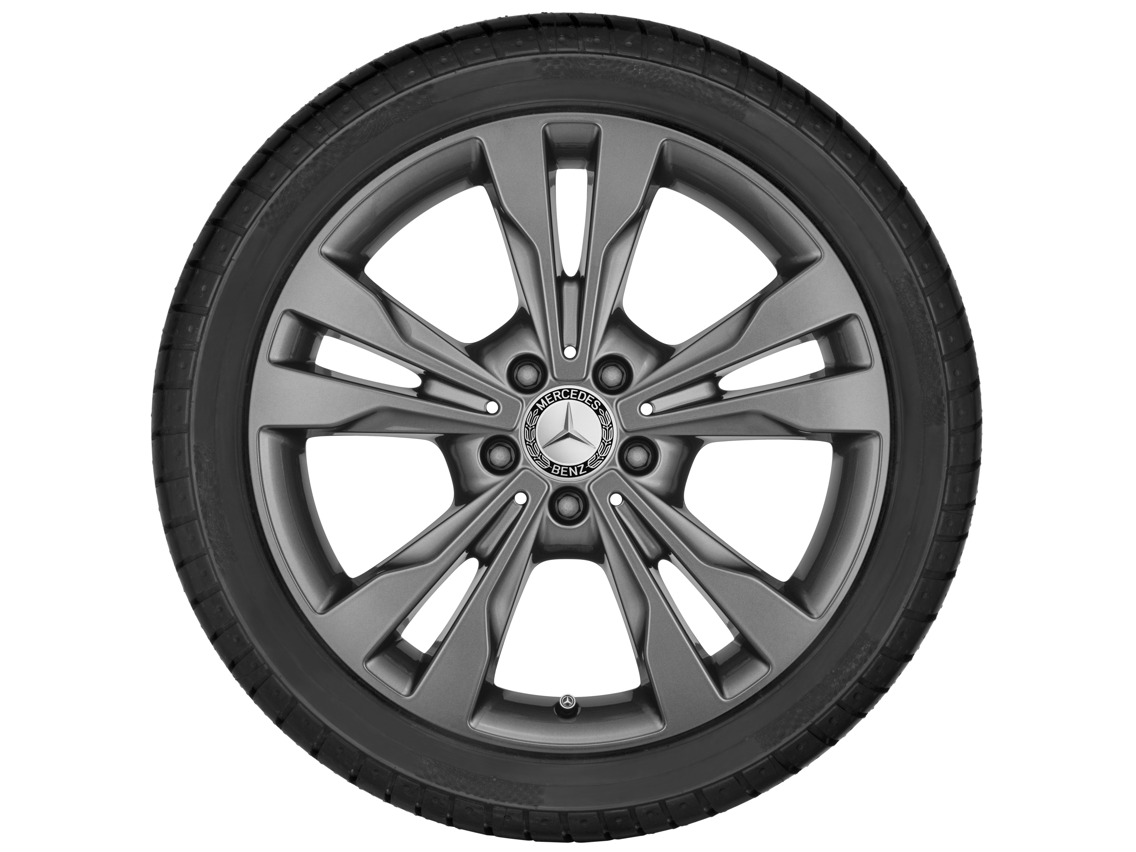 Obręcz z 5 podwójnymi ramionami, 45,7 cm (18 cali) - 7,5 J x 18 ET 52, tremolit-metallic, lakierowane