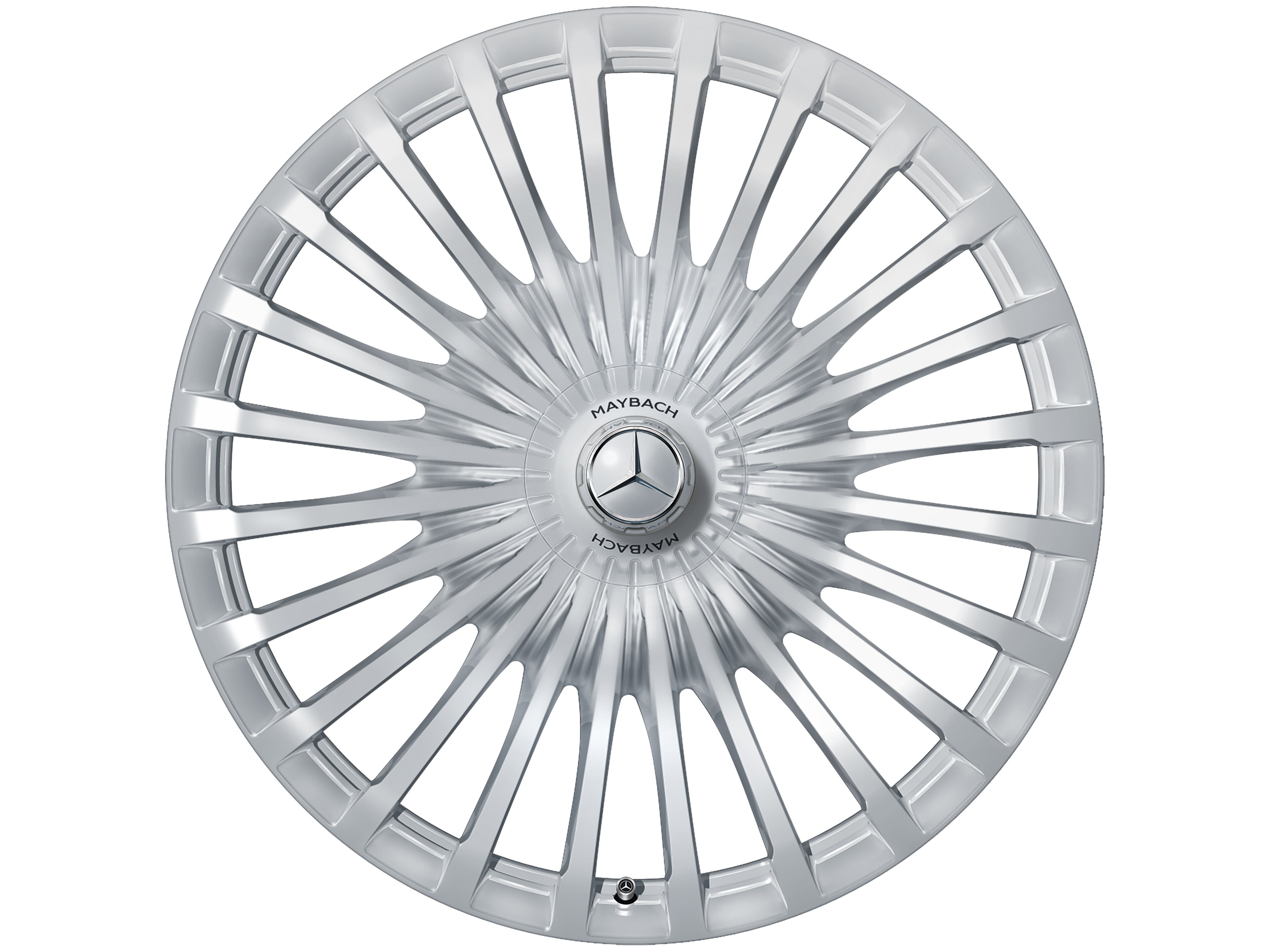 Obręcz wieloramienna, 58,4 cm (23 cale) - 9,5 J x 23 ET 47, srebrny, polerowane