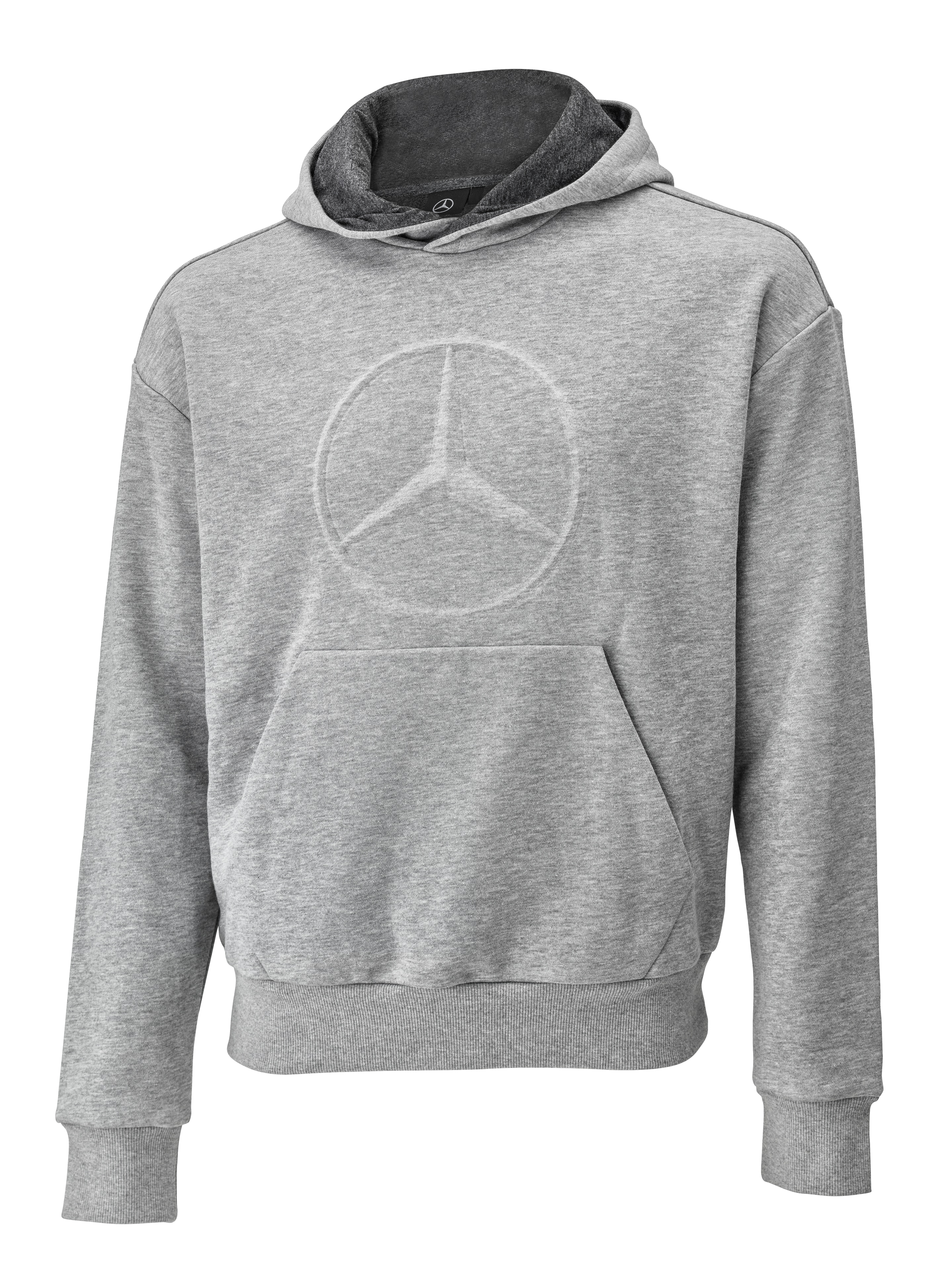 Sweathoody Unisex - szary melanż, XXL
