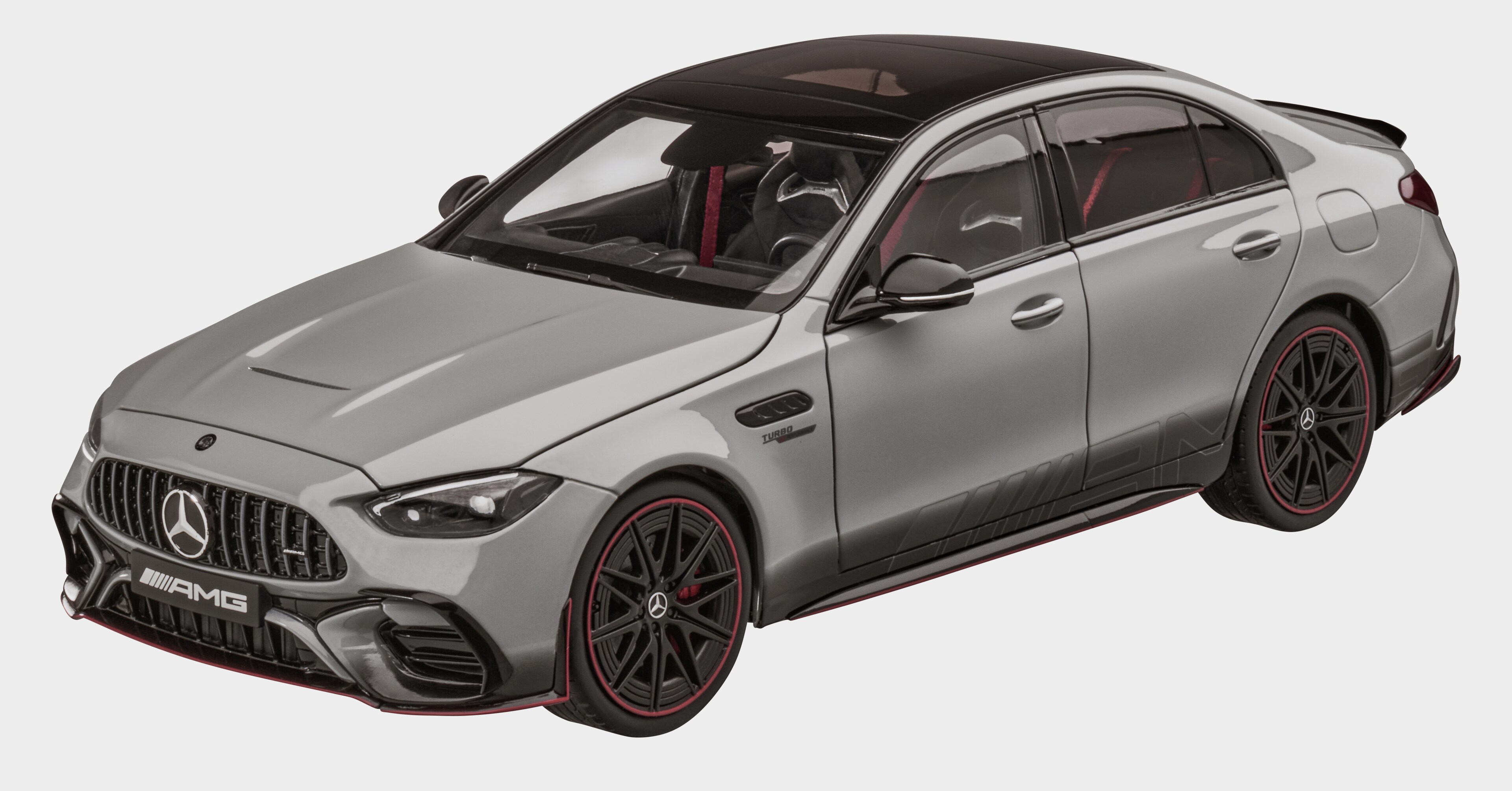 Mercedes-AMG C 63, W206 - MANUFACTORY alpine grey uni, NZG, 1:18