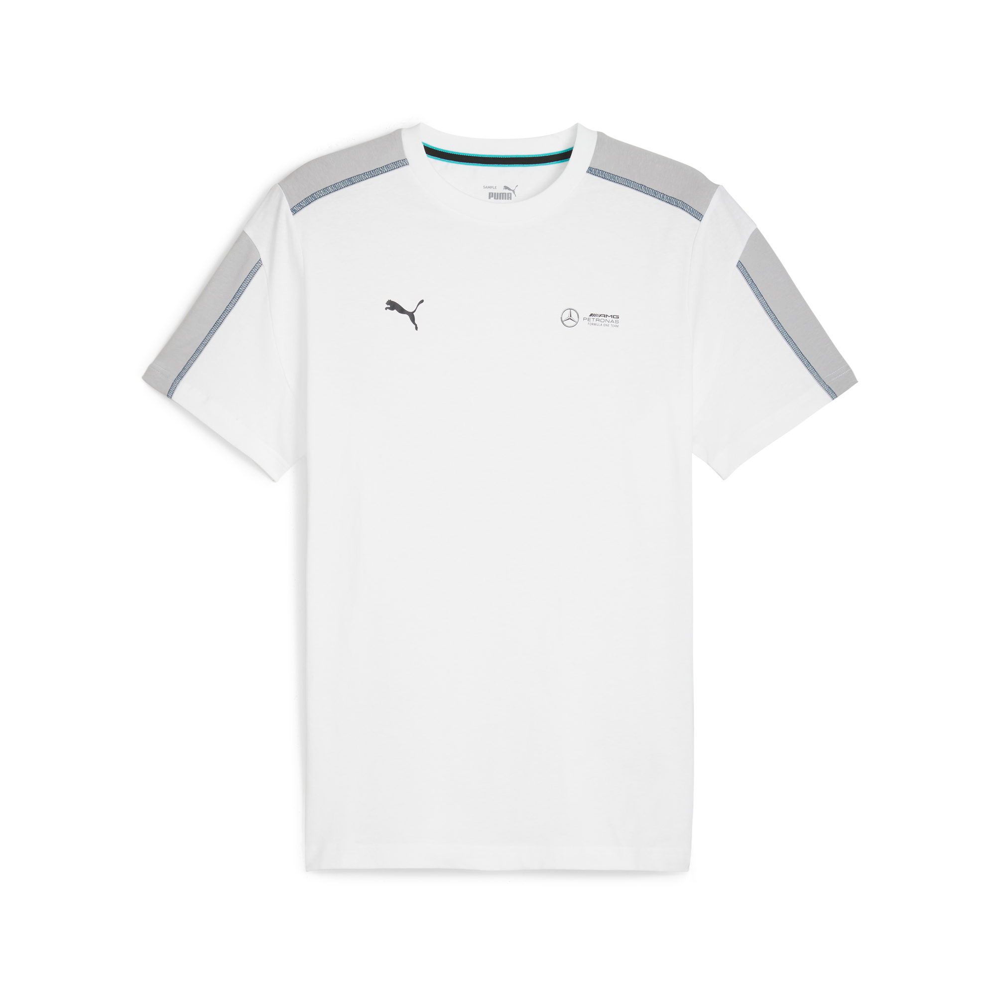 T-shirt, Unisex, Mercedes-AMG F1 - biały, M
