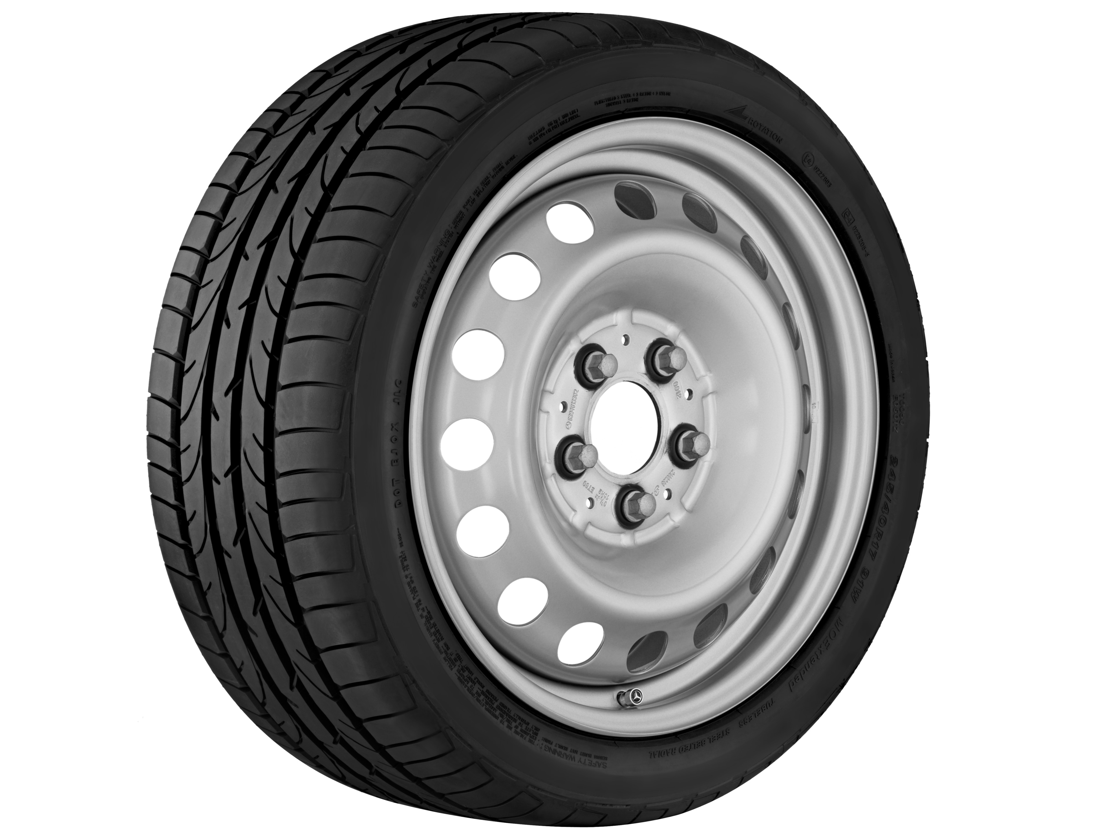 Obręcz stalowa - 205/60 R16 XL 96T, 6 J x 16 ET 38